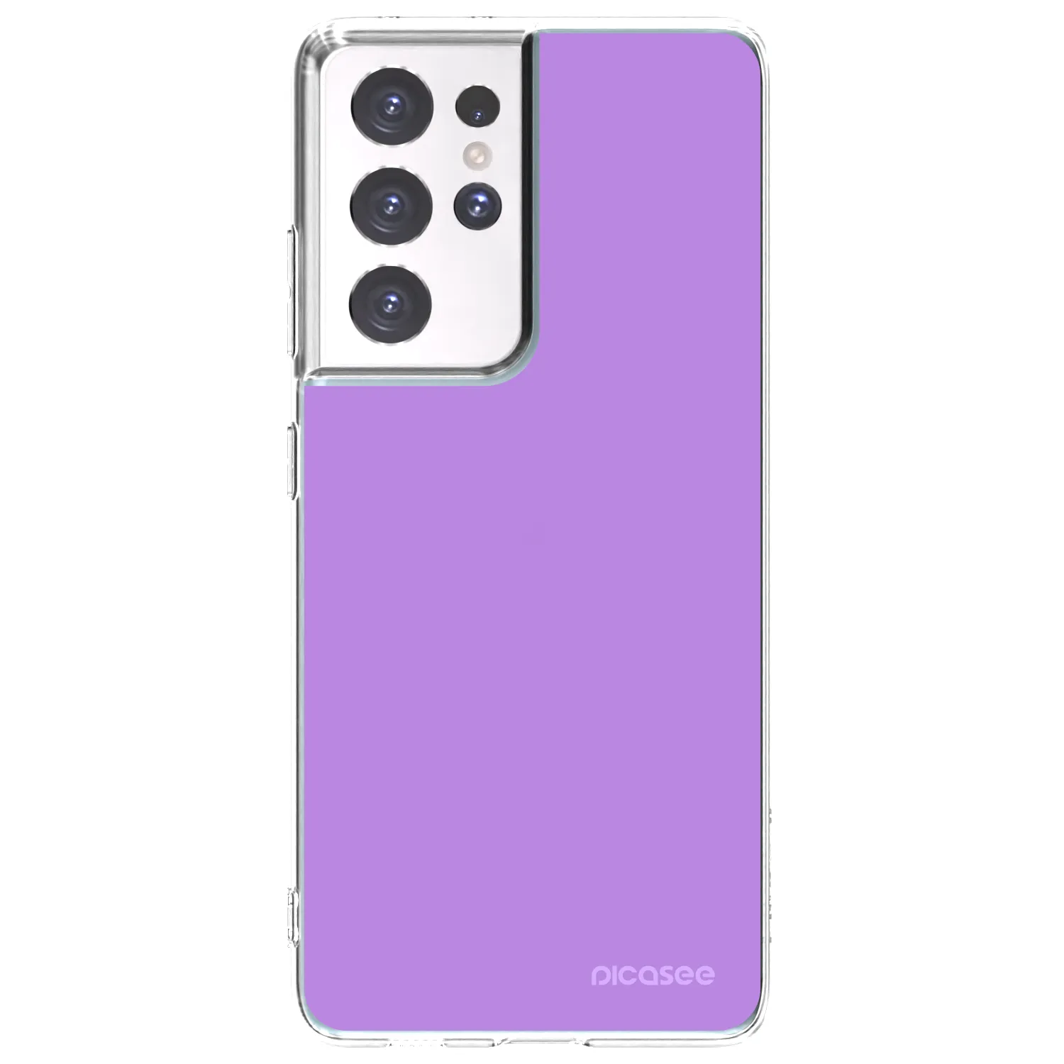 Picasee silikonowe przeźroczyste etui na Samsung Galaxy S21 Ultra 5G G998B - Mystic Melody