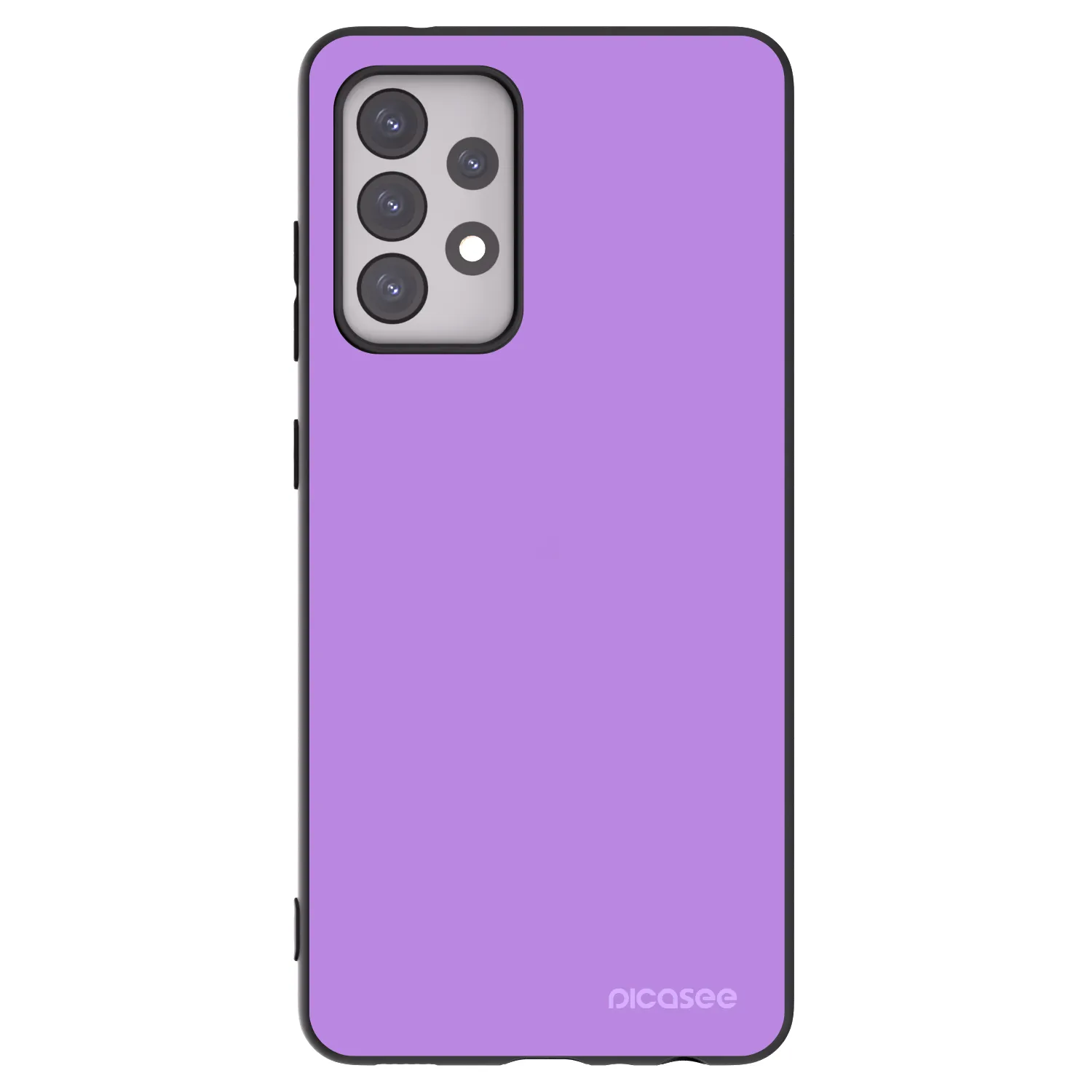 Picasee silikonowe czarne etui na Samsung Galaxy A52 5G A525F - Mystic Melody