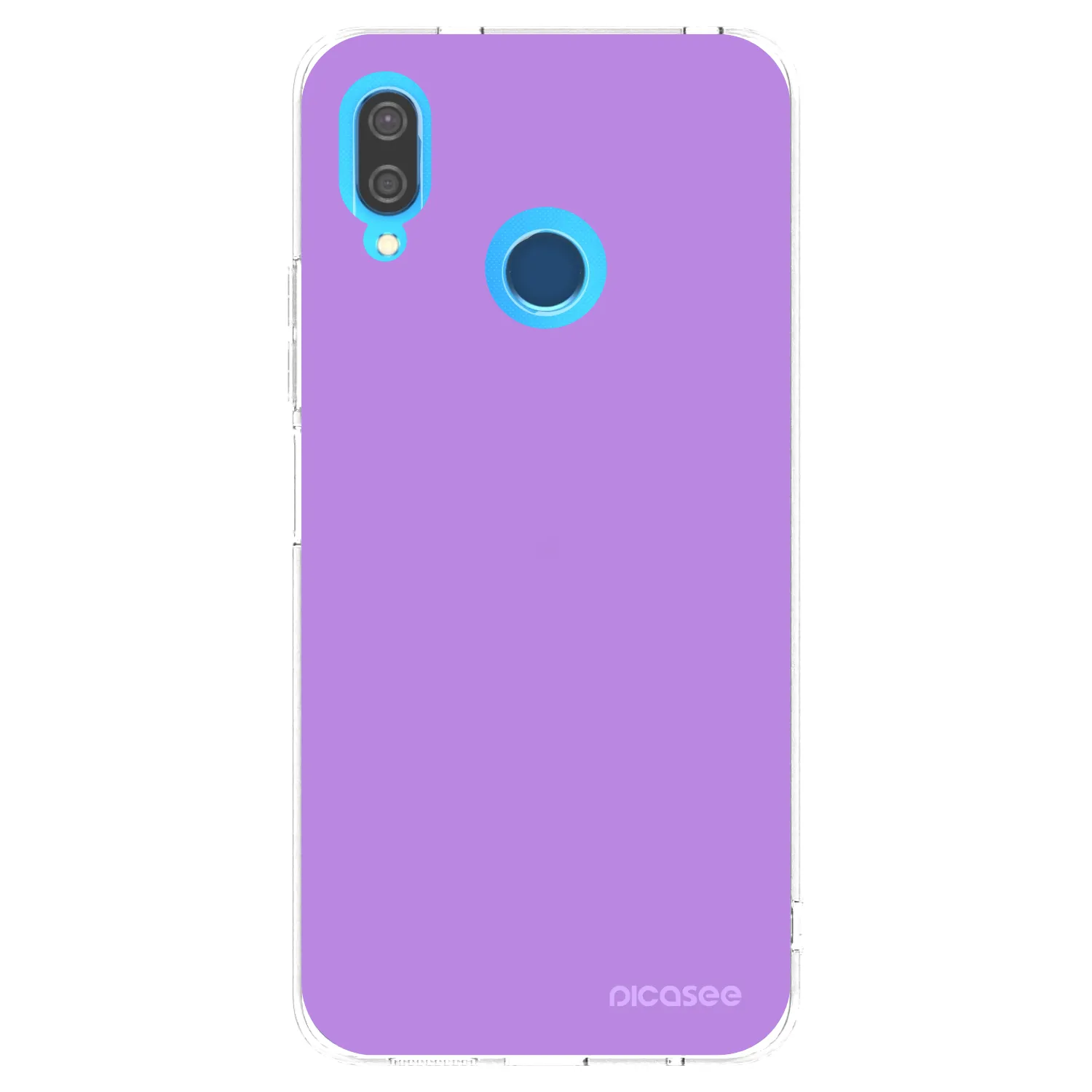 Picasee silikonowe przeźroczyste etui na Huawei P20 Lite - Mystic Melody