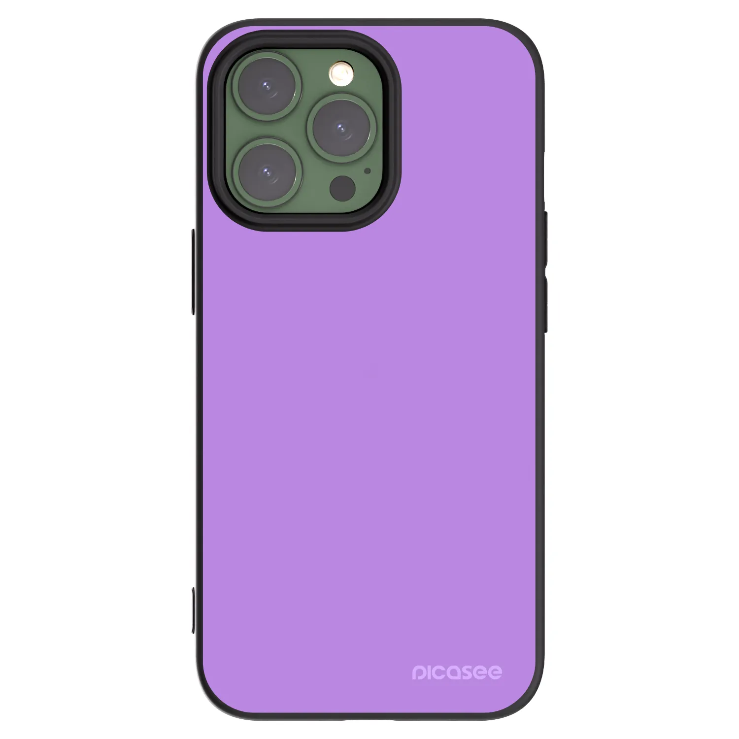 Picasee silikonowe czarne etui na Apple iPhone 13 Pro - Mystic Melody
