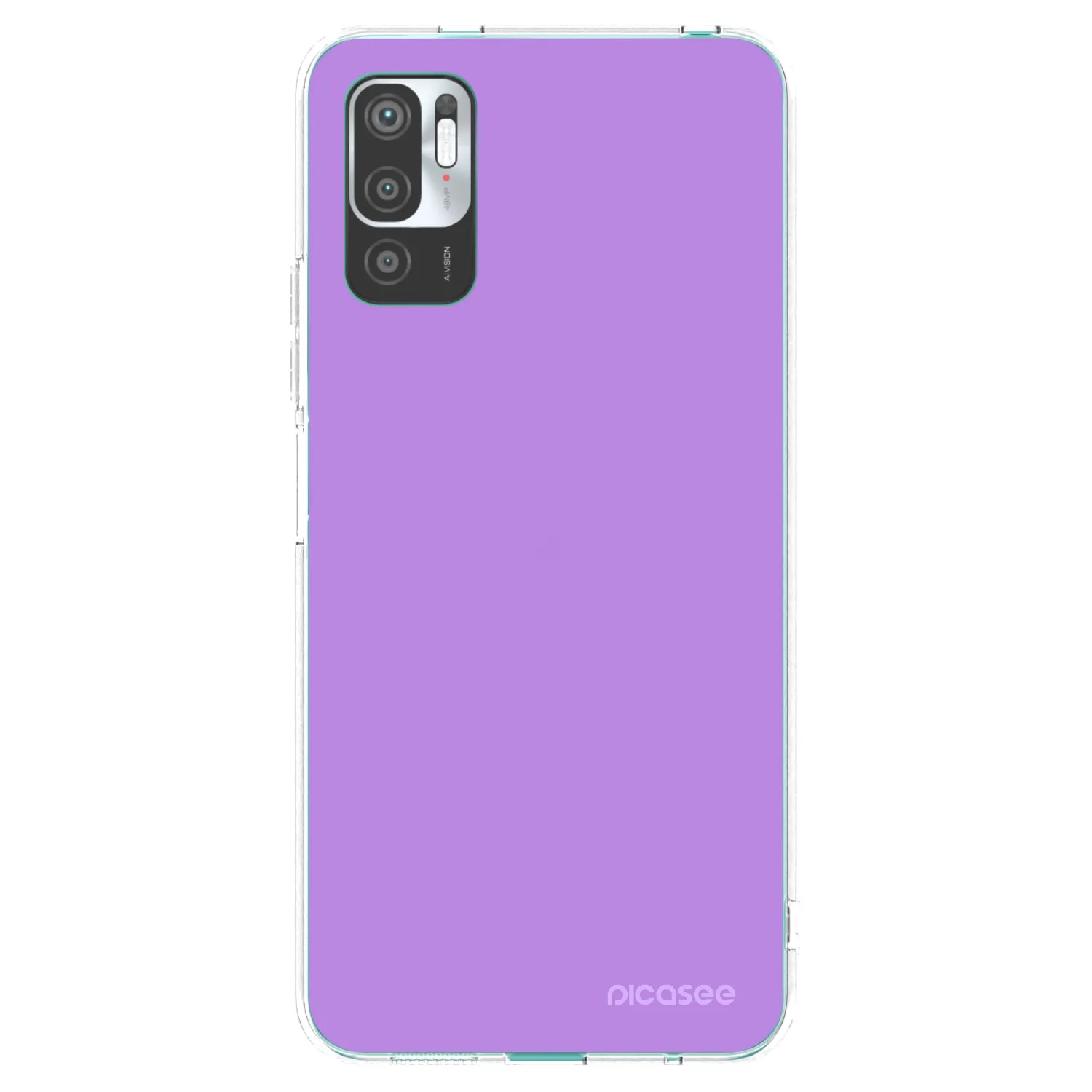 Picasee silikonowe przeźroczyste etui na Xiaomi Redmi Note 10 5G - Mystic Melody