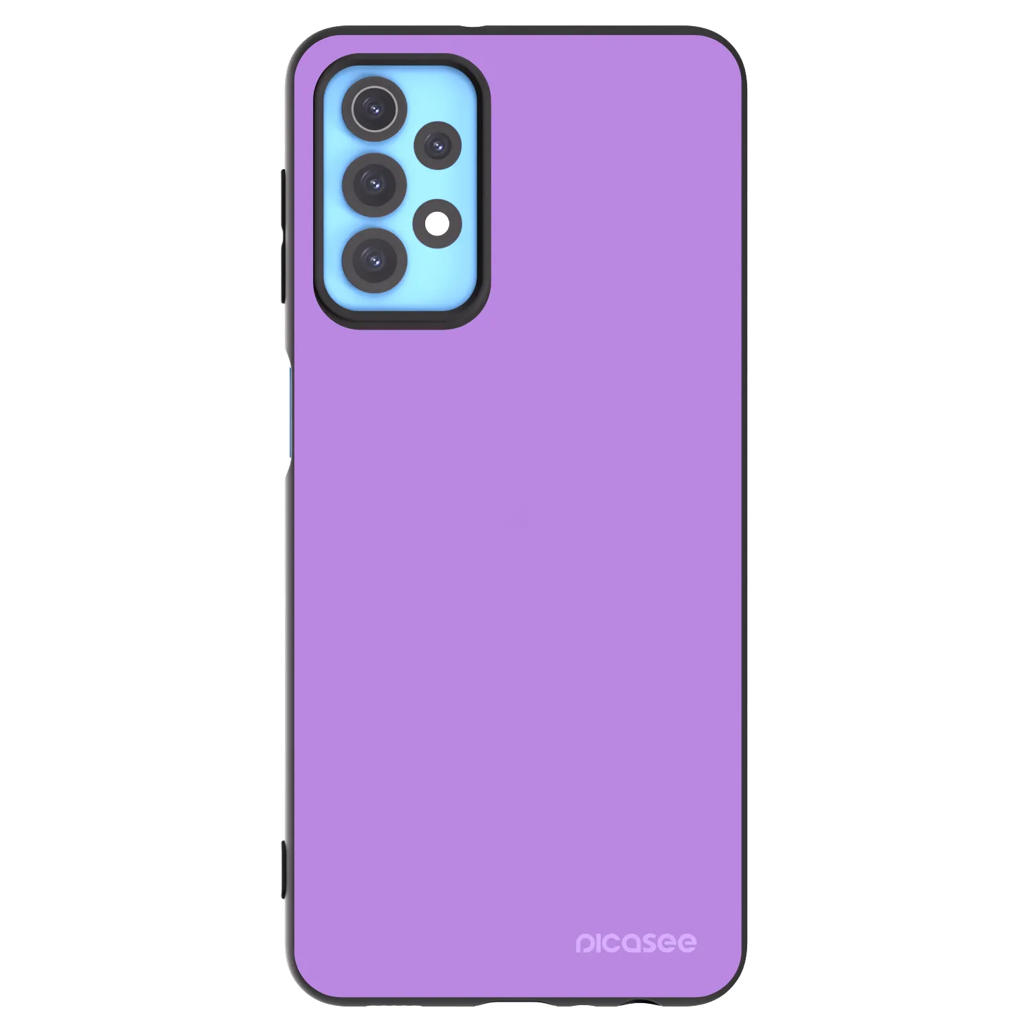 Picasee silikonowe czarne etui na Samsung Galaxy A32 4G SM-A325F - Mystic Melody