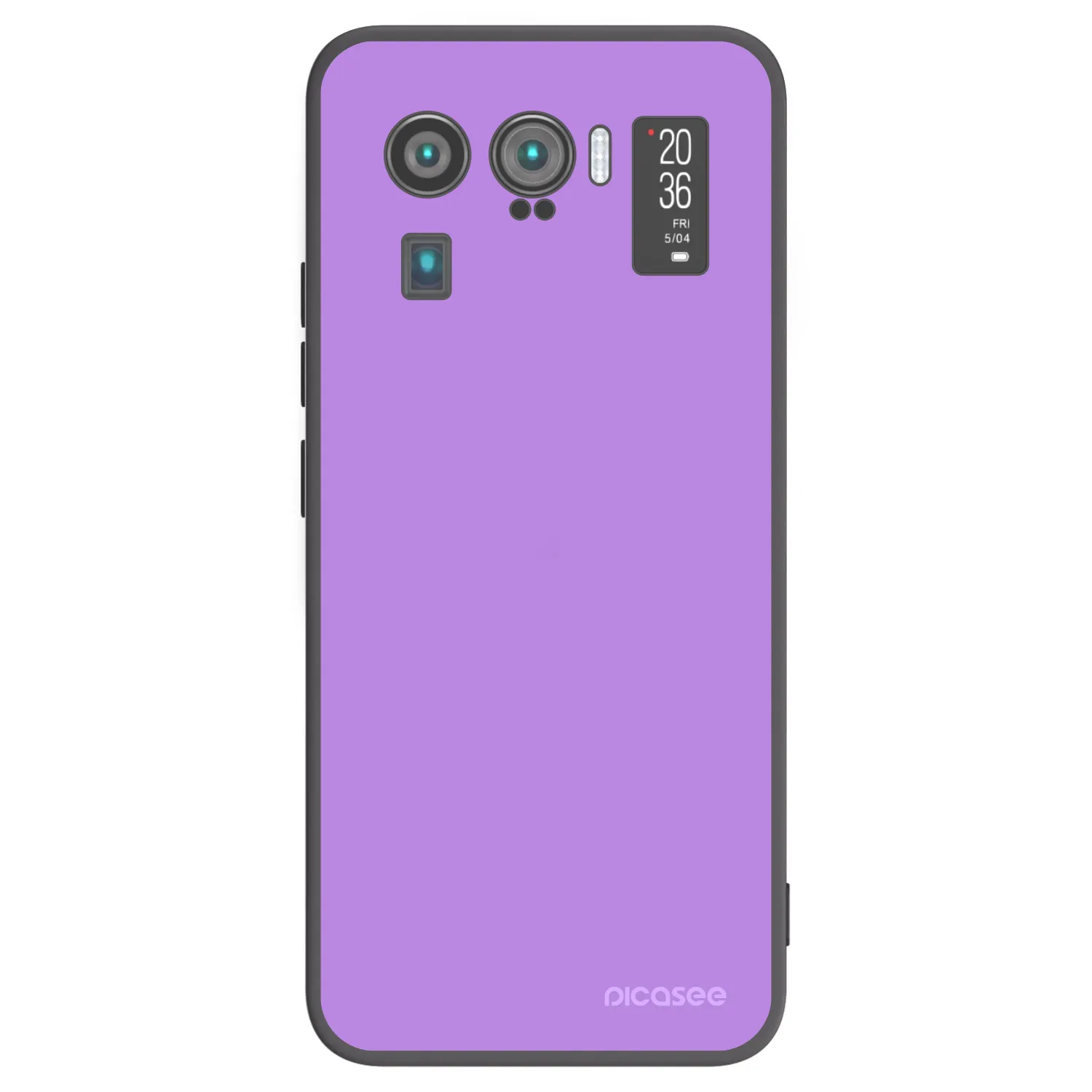 Picasee silikonowe czarne etui na Xiaomi Mi 11 Ultra - Mystic Melody