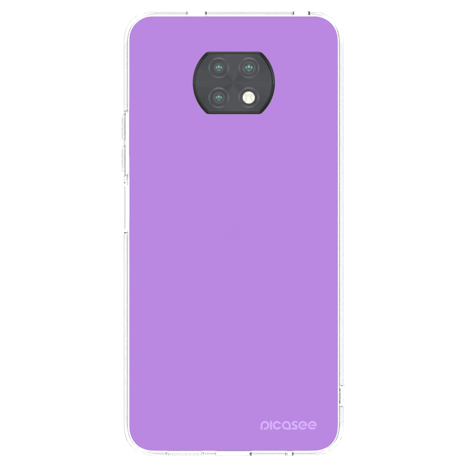 Picasee silikonowe przeźroczyste etui na Xiaomi Redmi Note 9T - Mystic Melody