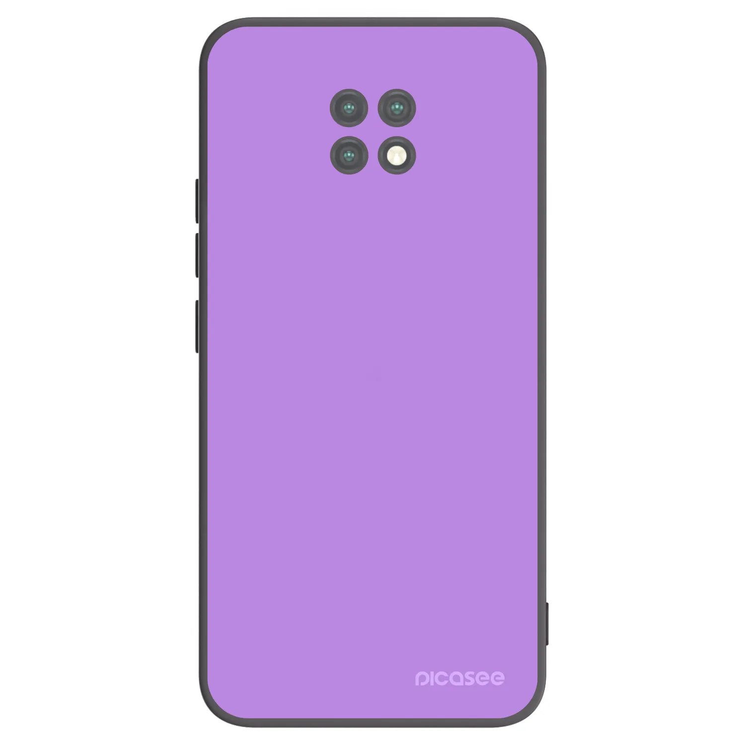 Picasee silikonowe czarne etui na Xiaomi Redmi Note 9T - Mystic Melody