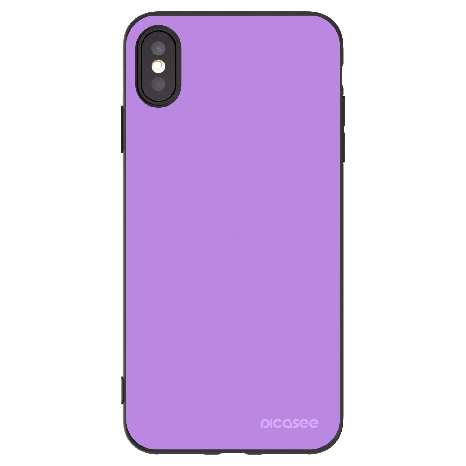 Picasee silikonowe czarne etui na Apple iPhone XS Max - Mystic Melody