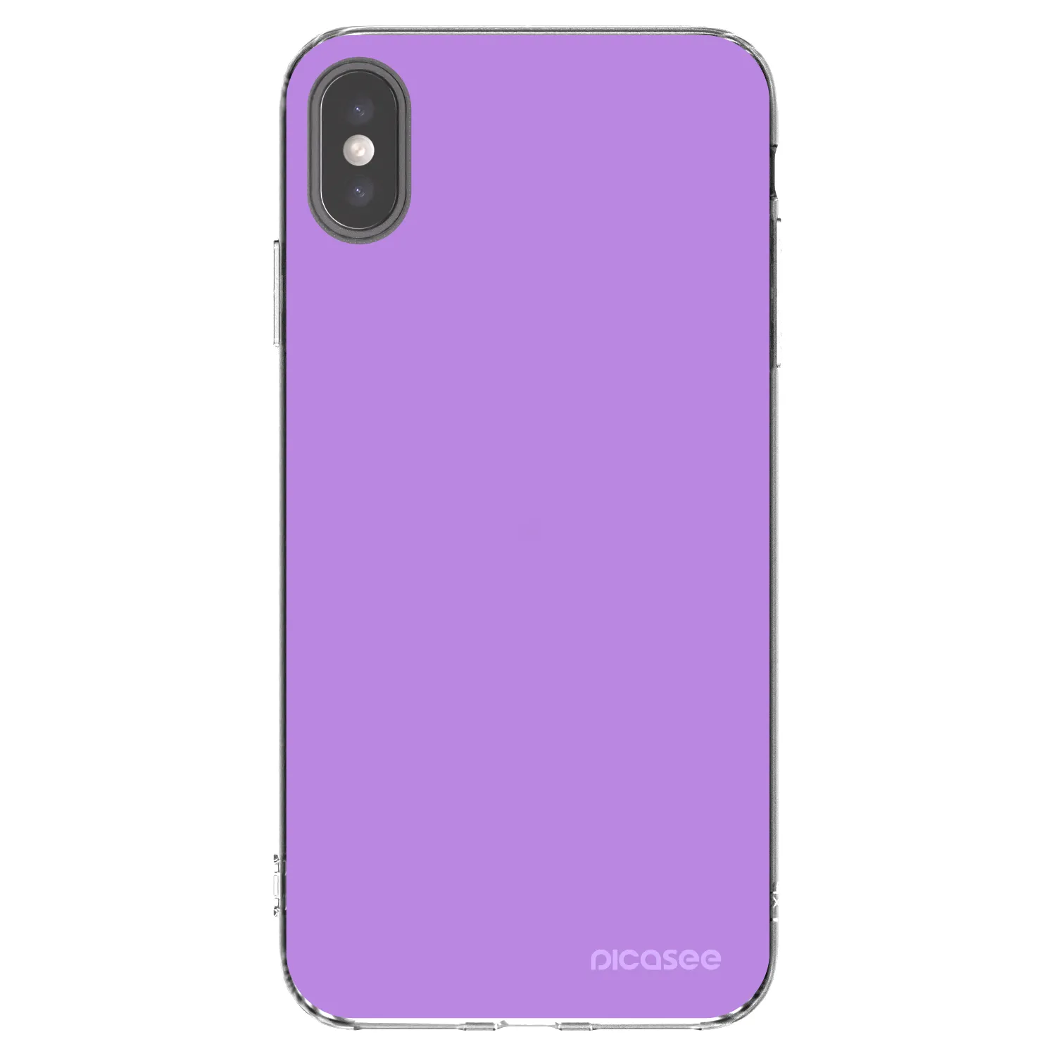 Picasee silikonowe przeźroczyste etui na Apple iPhone XS Max - Mystic Melody