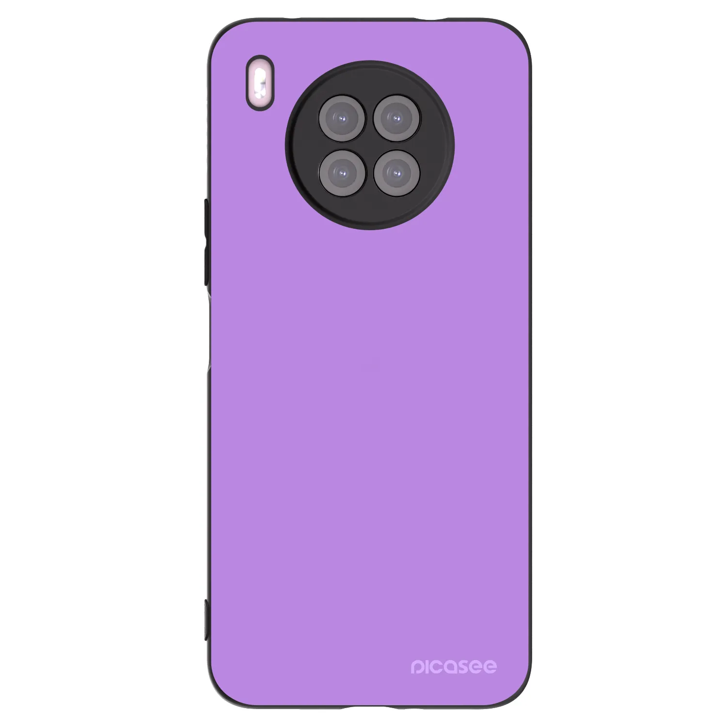 Picasee silikonowe czarne etui na Huawei Nova 8i - Mystic Melody