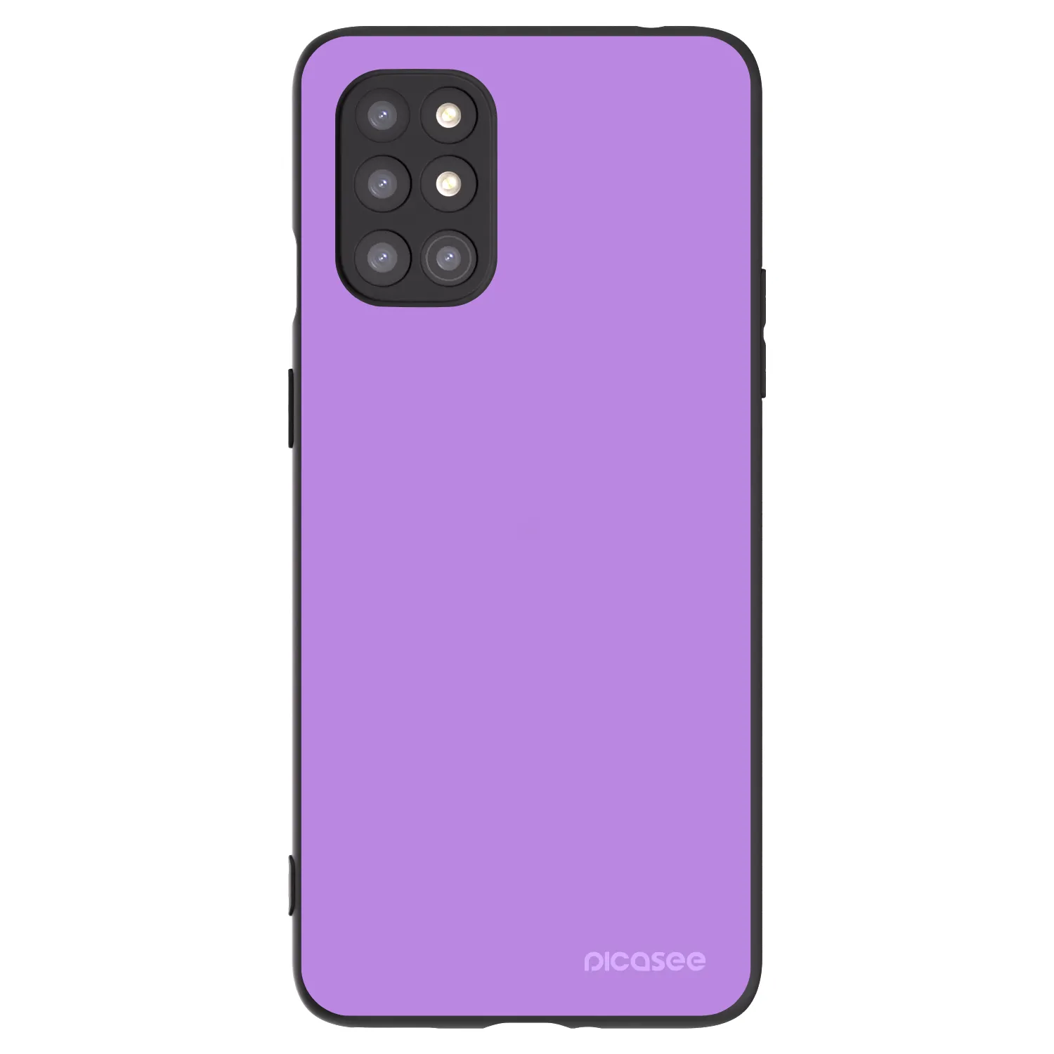 Picasee silikonowe czarne etui na OnePlus 8T - Mystic Melody