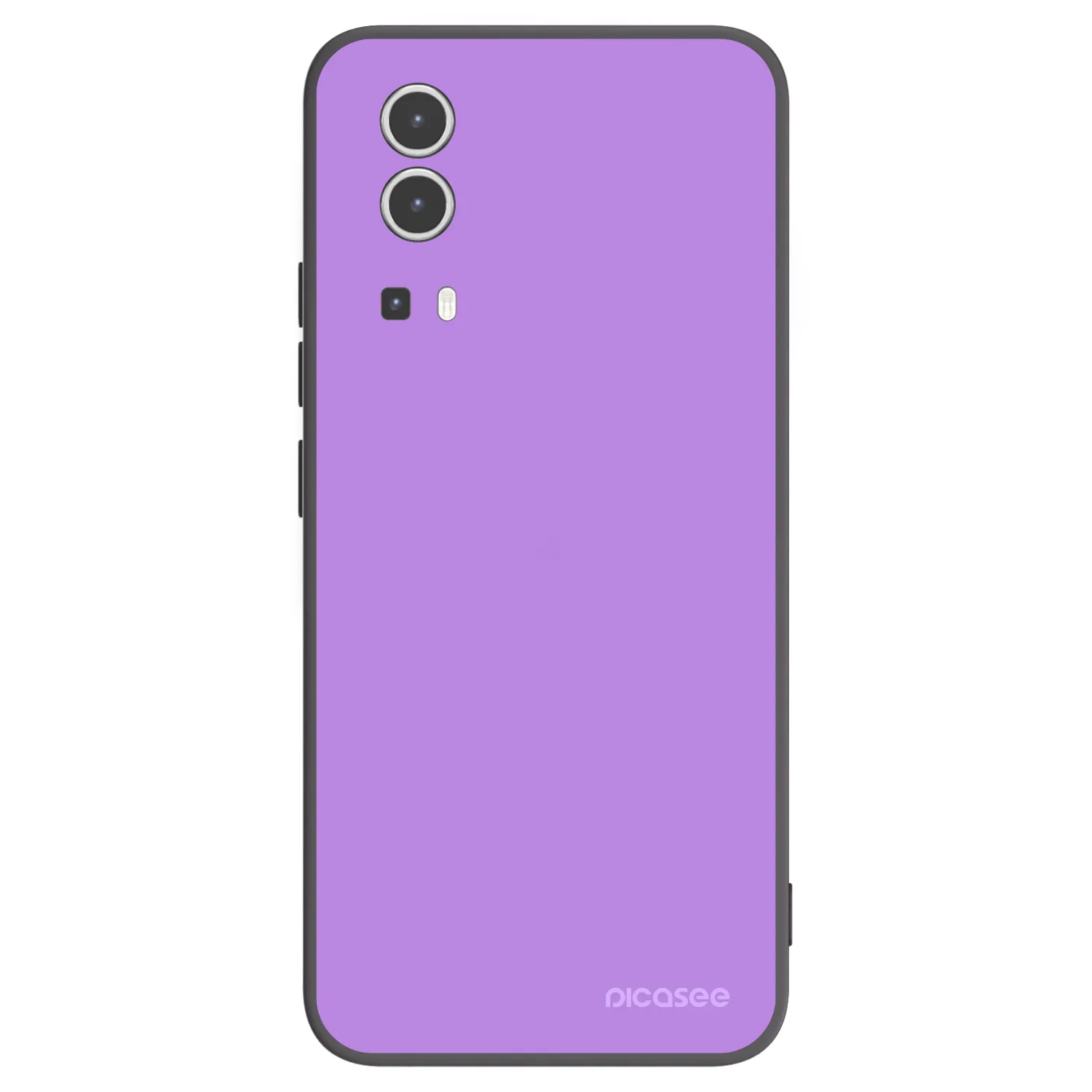 Picasee silikonowe czarne etui na Vivo Y72 5G - Mystic Melody