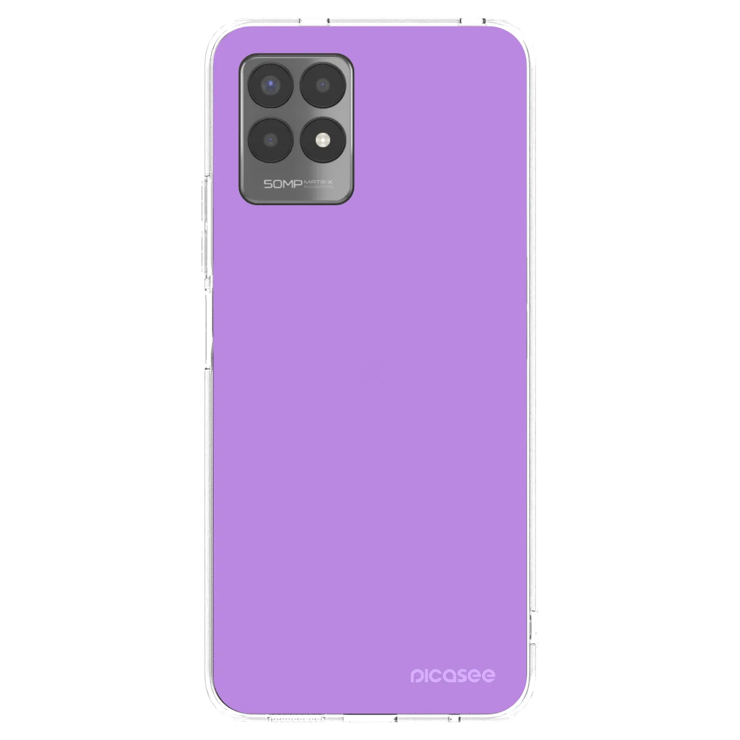 Picasee silikonowe przeźroczyste etui na Realme 8i - Mystic Melody
