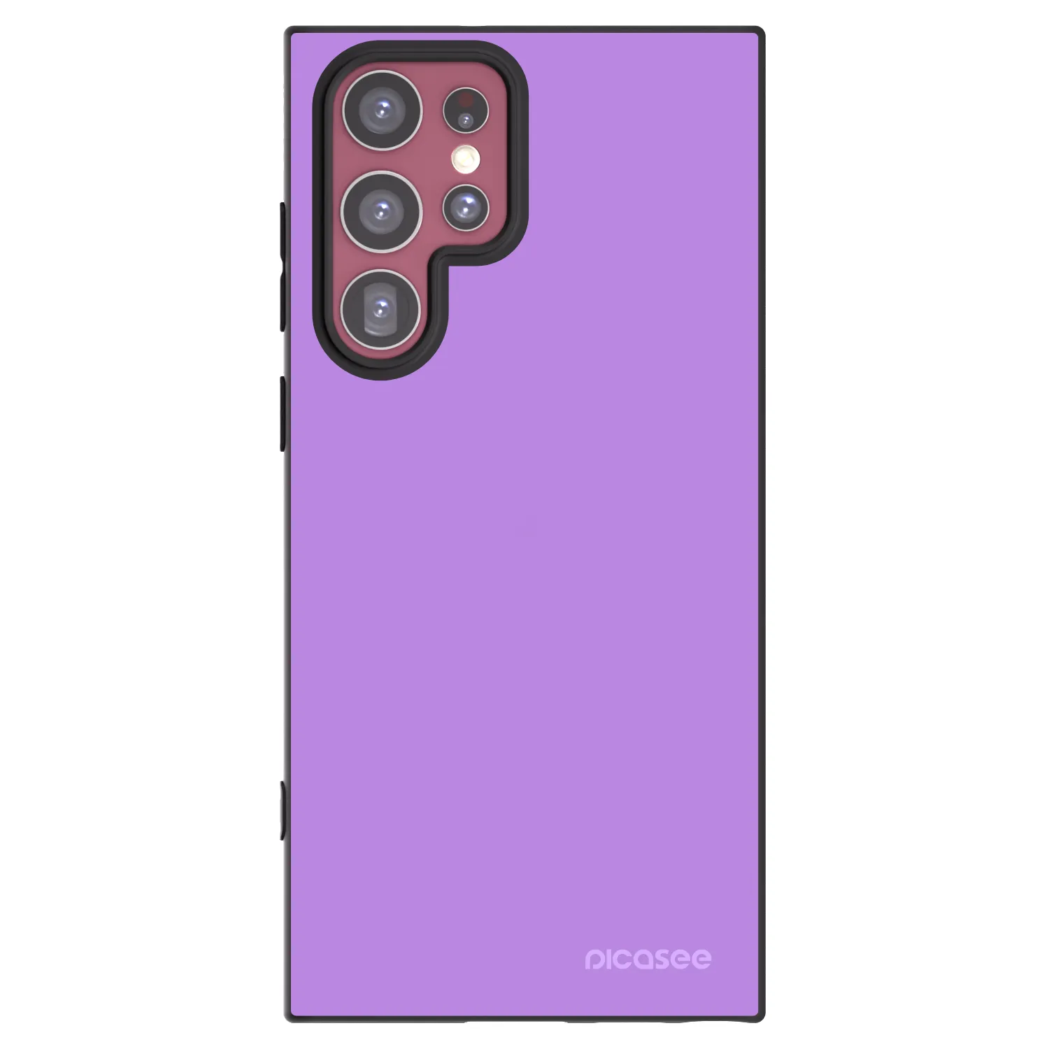 Picasee silikonowe czarne etui na Samsung Galaxy S22 Ultra 5G - Mystic Melody