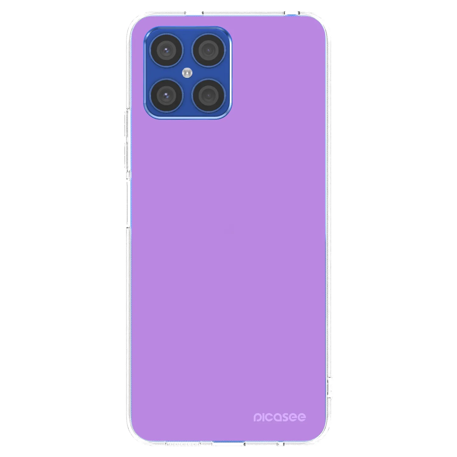 Picasee silikonowe przeźroczyste etui na Honor X8 4G - Mystic Melody