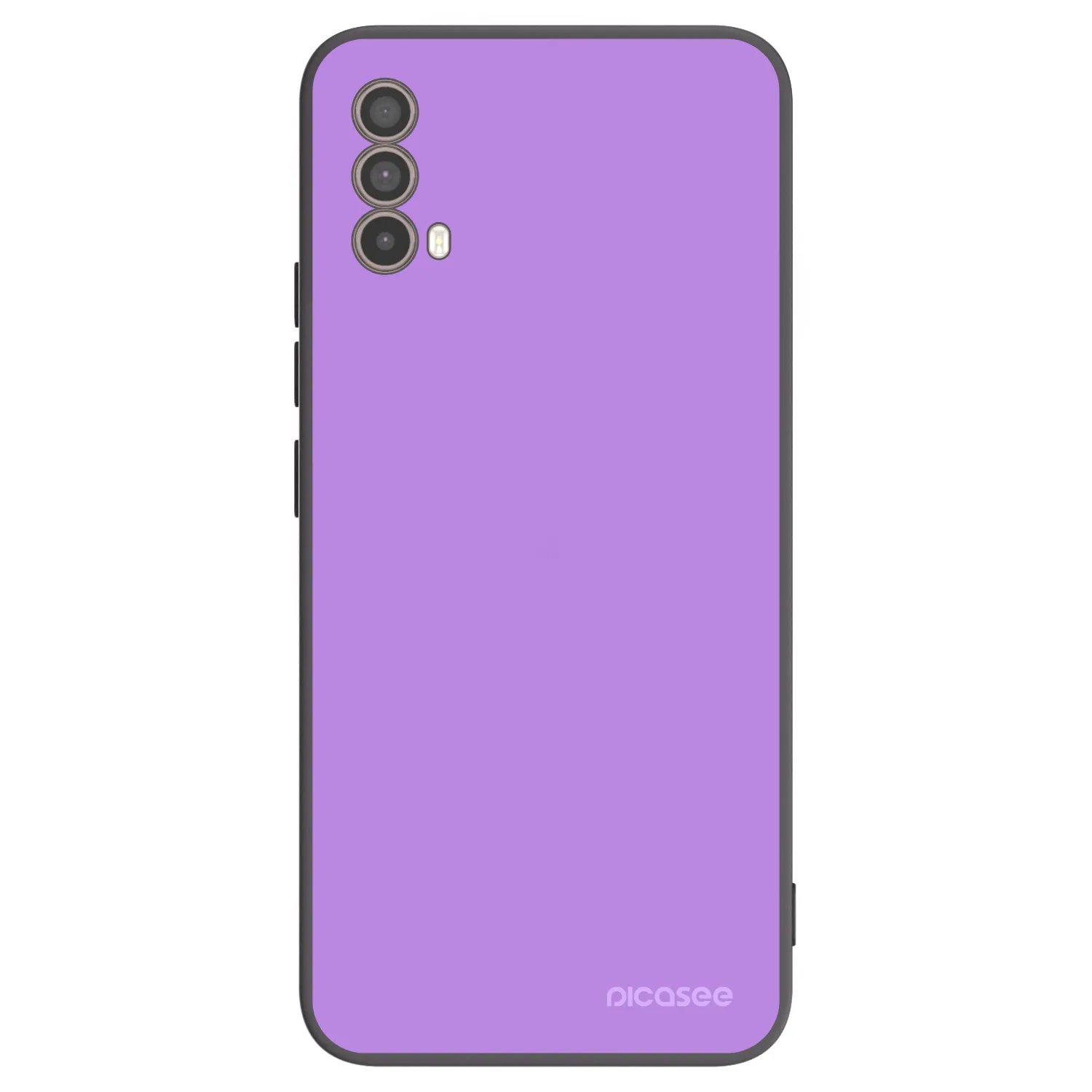 Picasee silikonowe czarne etui na Motorola Moto E40 - Mystic Melody