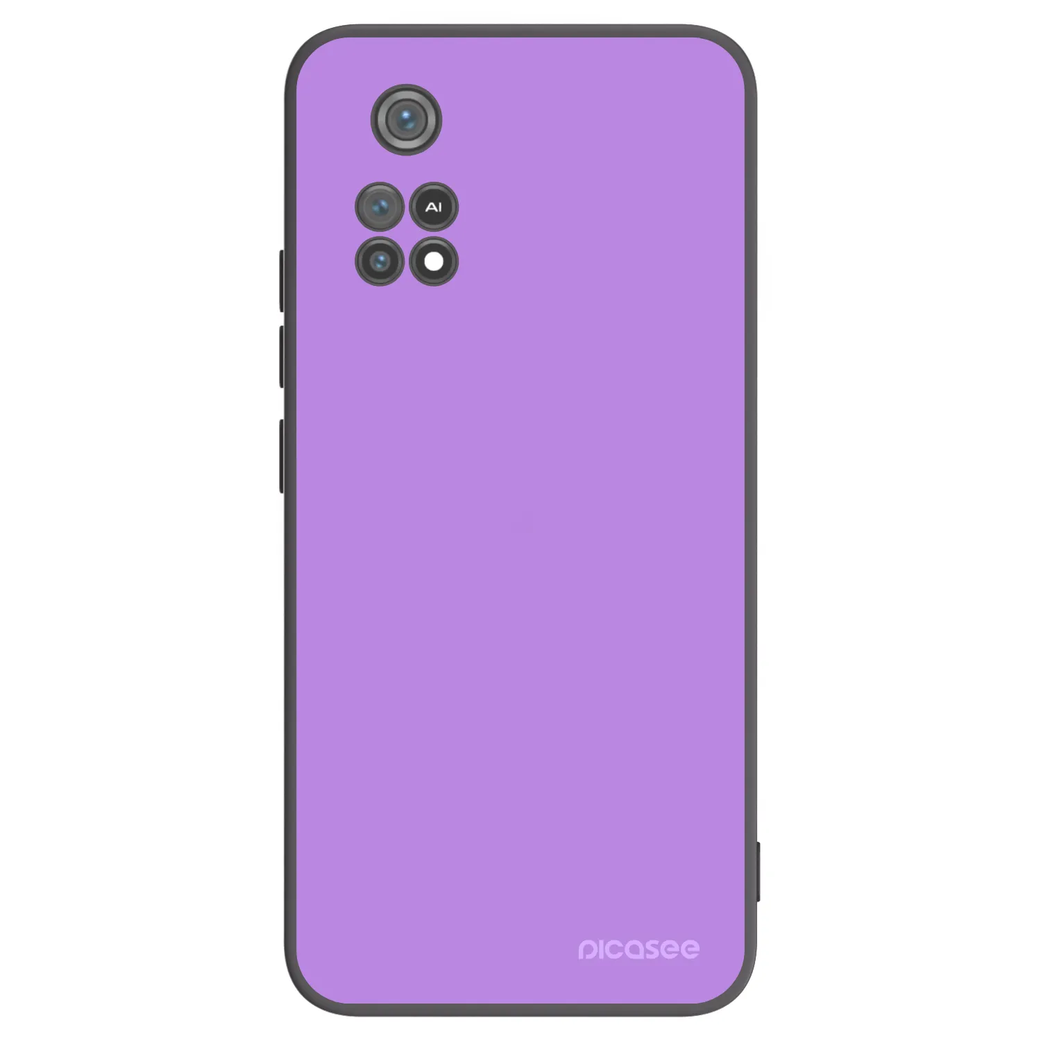 Picasee silikonowe czarne etui na Xiaomi Poco M4 Pro - Mystic Melody