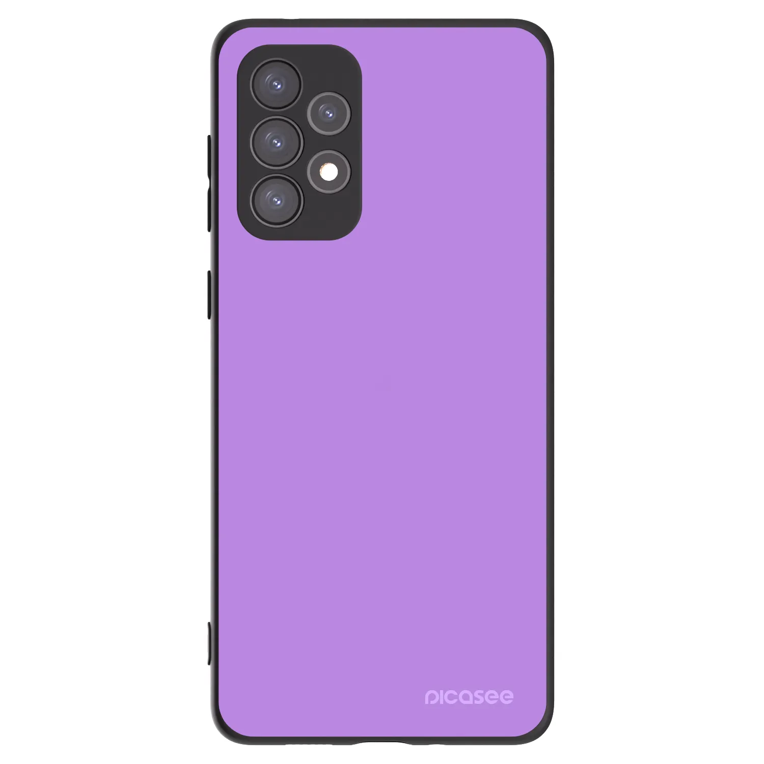 Picasee silikonowe czarne etui na Samsung Galaxy A73 5G - Mystic Melody