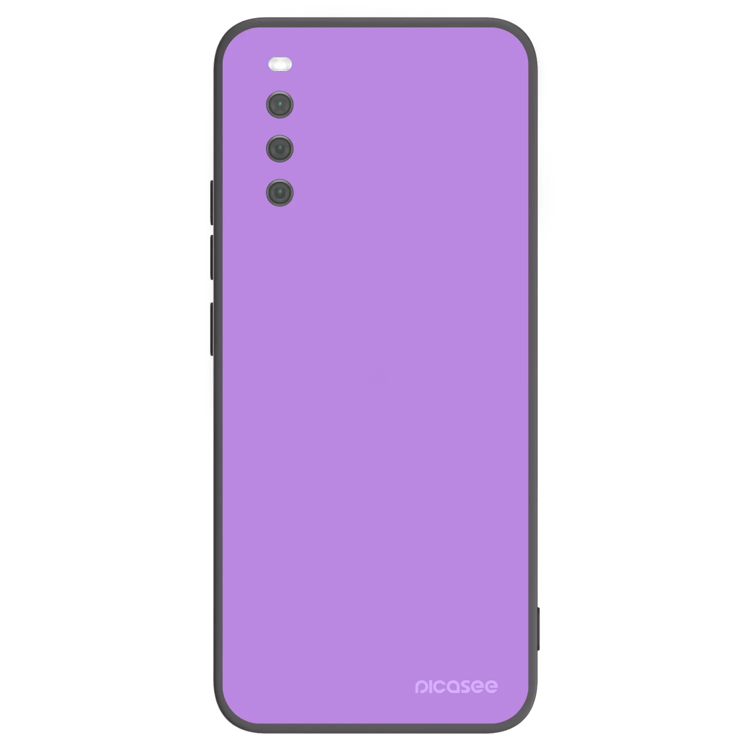 Picasee silikonowe czarne etui na Sony Xperia 10 III - Mystic Melody