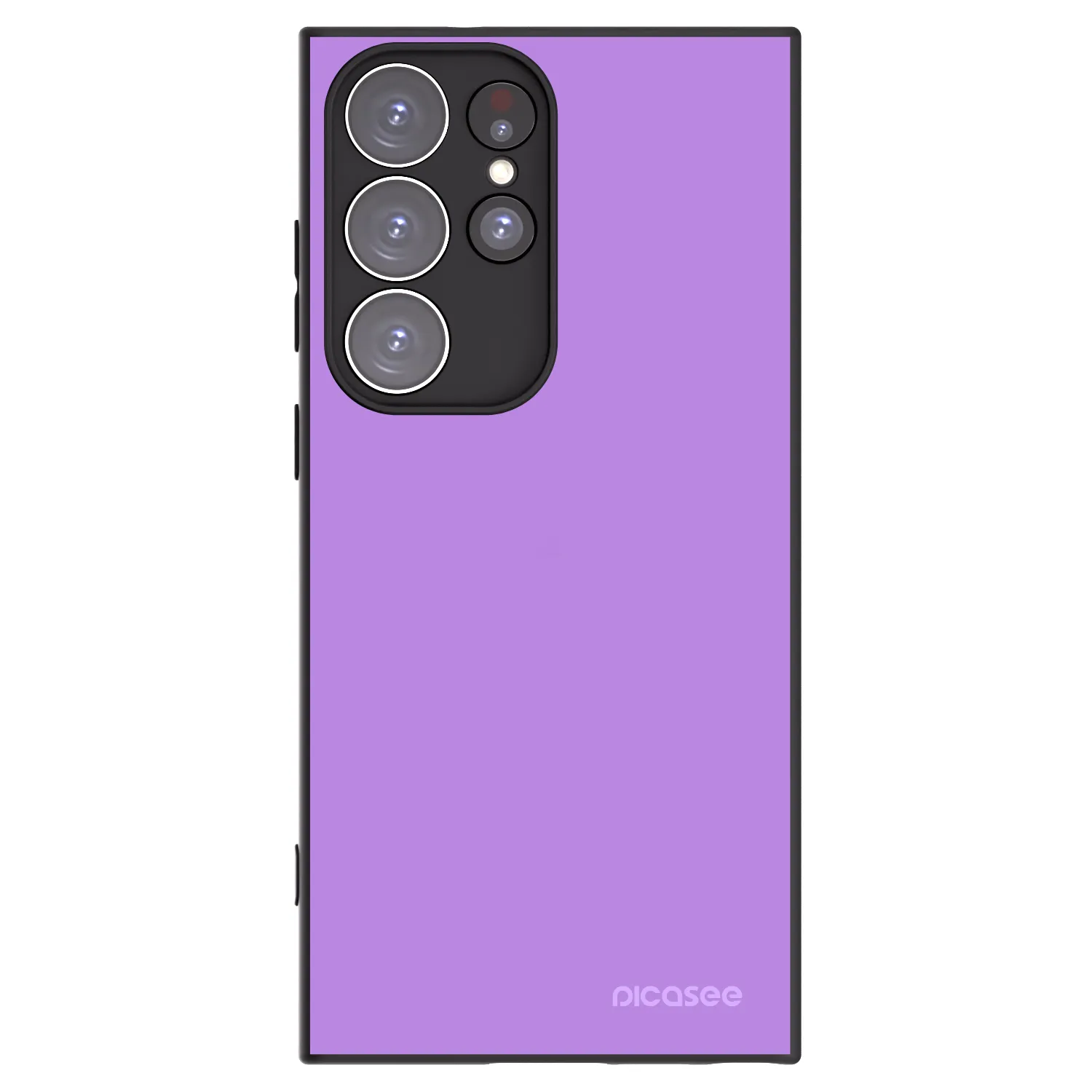Picasee silikonowe czarne etui na Samsung Galaxy S23 Ultra 5G - Mystic Melody