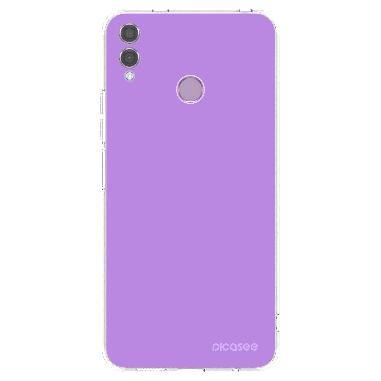 Picasee silikonowe przeźroczyste etui na Honor 8X - Mystic Melody
