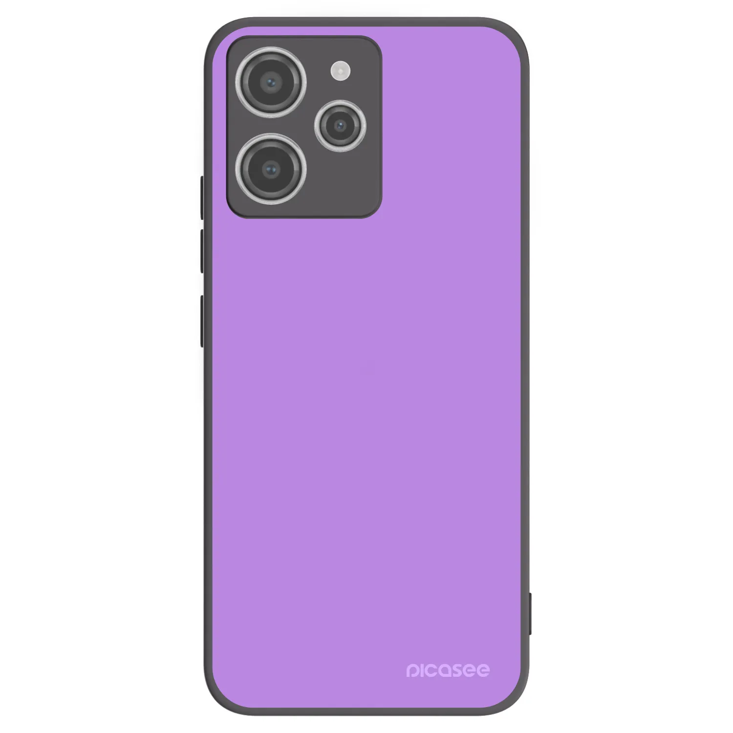 Picasee silikonowe czarne etui na Xiaomi Redmi 12 4G - Mystic Melody