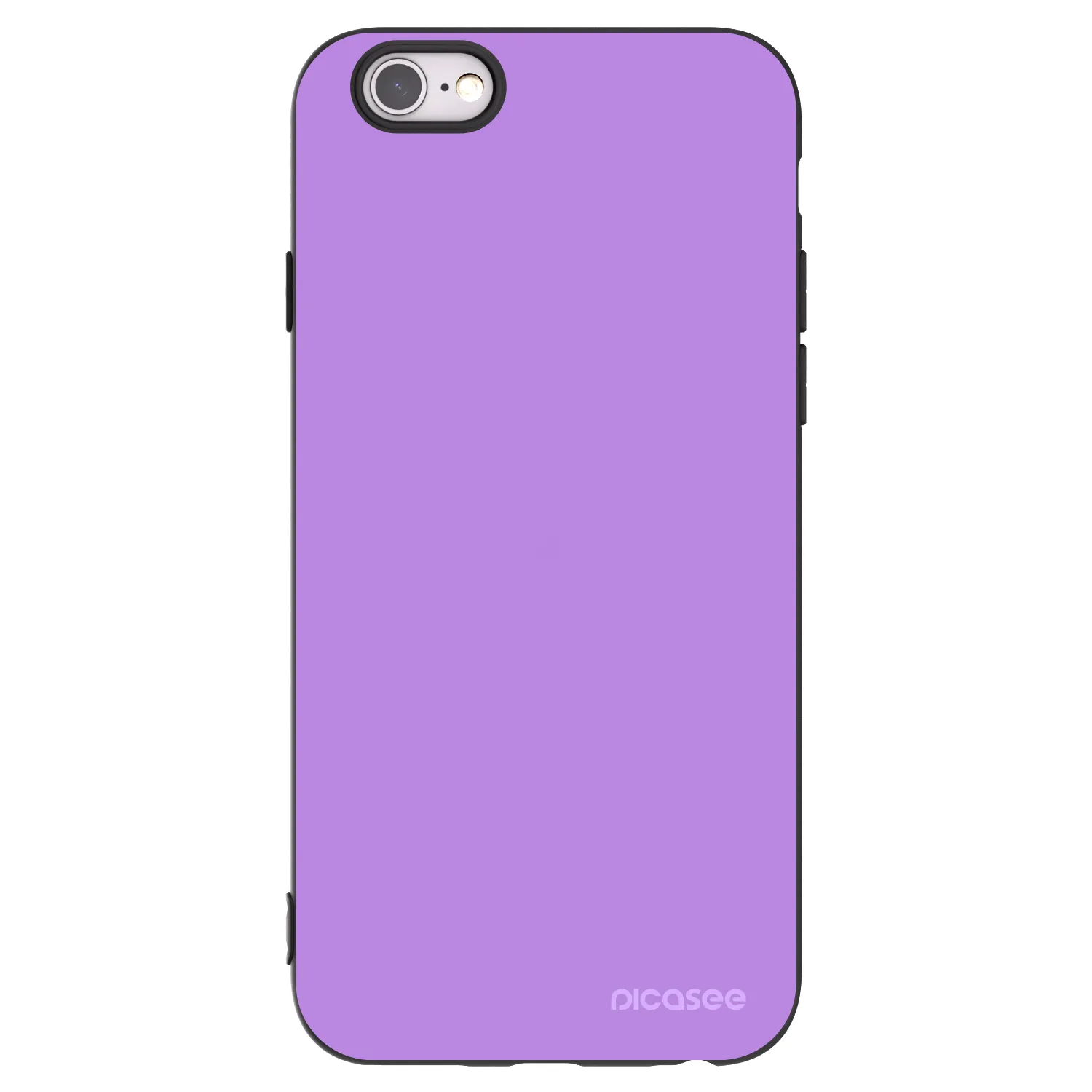 Picasee silikonowe czarne etui na Apple iPhone 6/6S - Mystic Melody