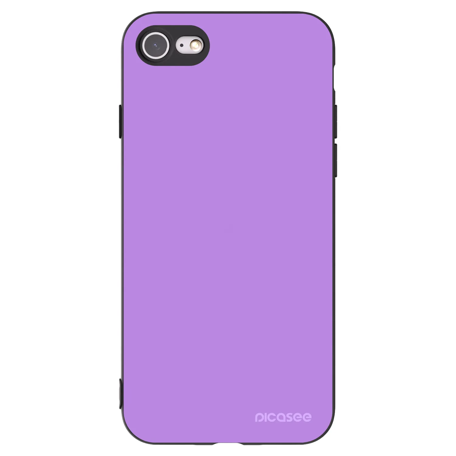 Picasee silikonowe czarne etui na Apple iPhone 7 - Mystic Melody