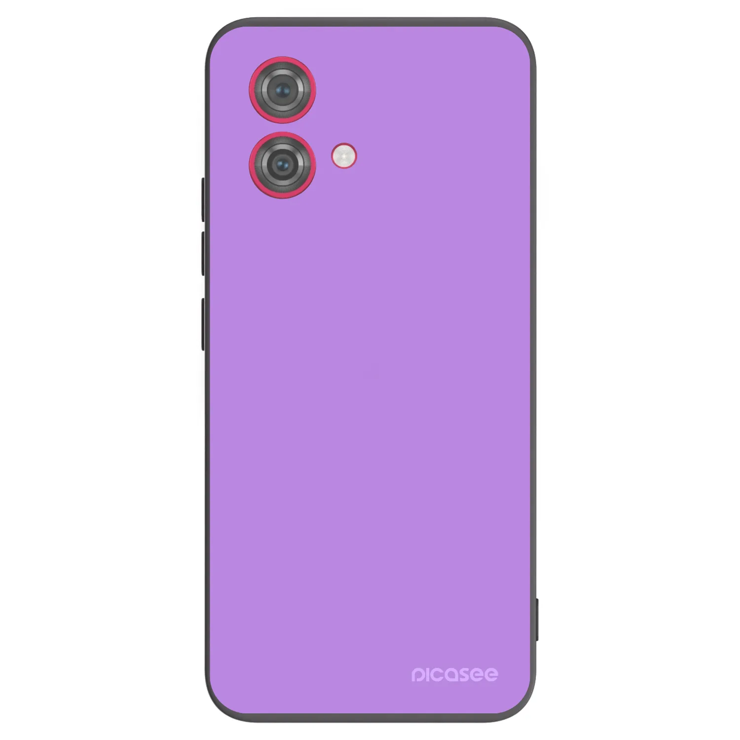 Picasee silikonowe czarne etui na Motorola Moto G84 5G - Mystic Melody