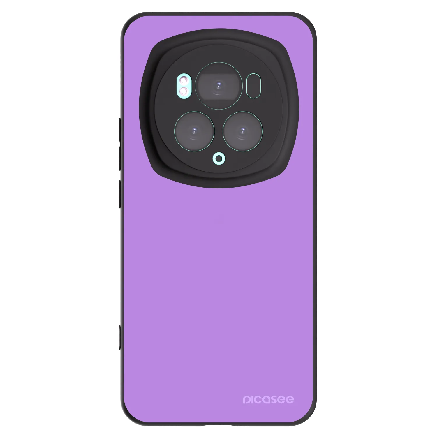 Picasee silikonowe czarne etui na Honor Magic6 Pro - Mystic Melody