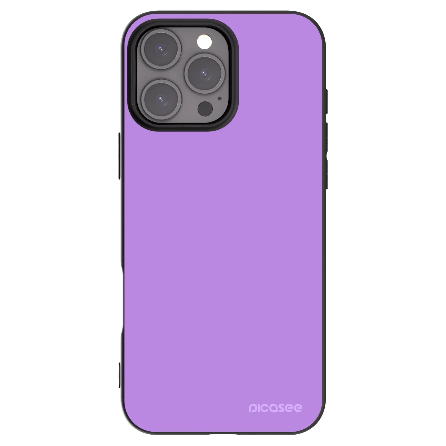 Picasee silikonowe czarne etui na Apple iPhone 16 Pro Max - Mystic Melody