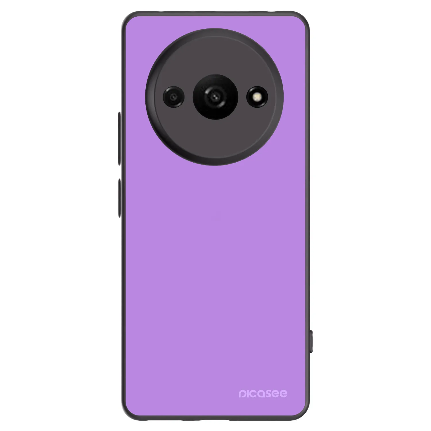 Picasee silikonowe czarne etui na Xiaomi Redmi A3 - Mystic Melody