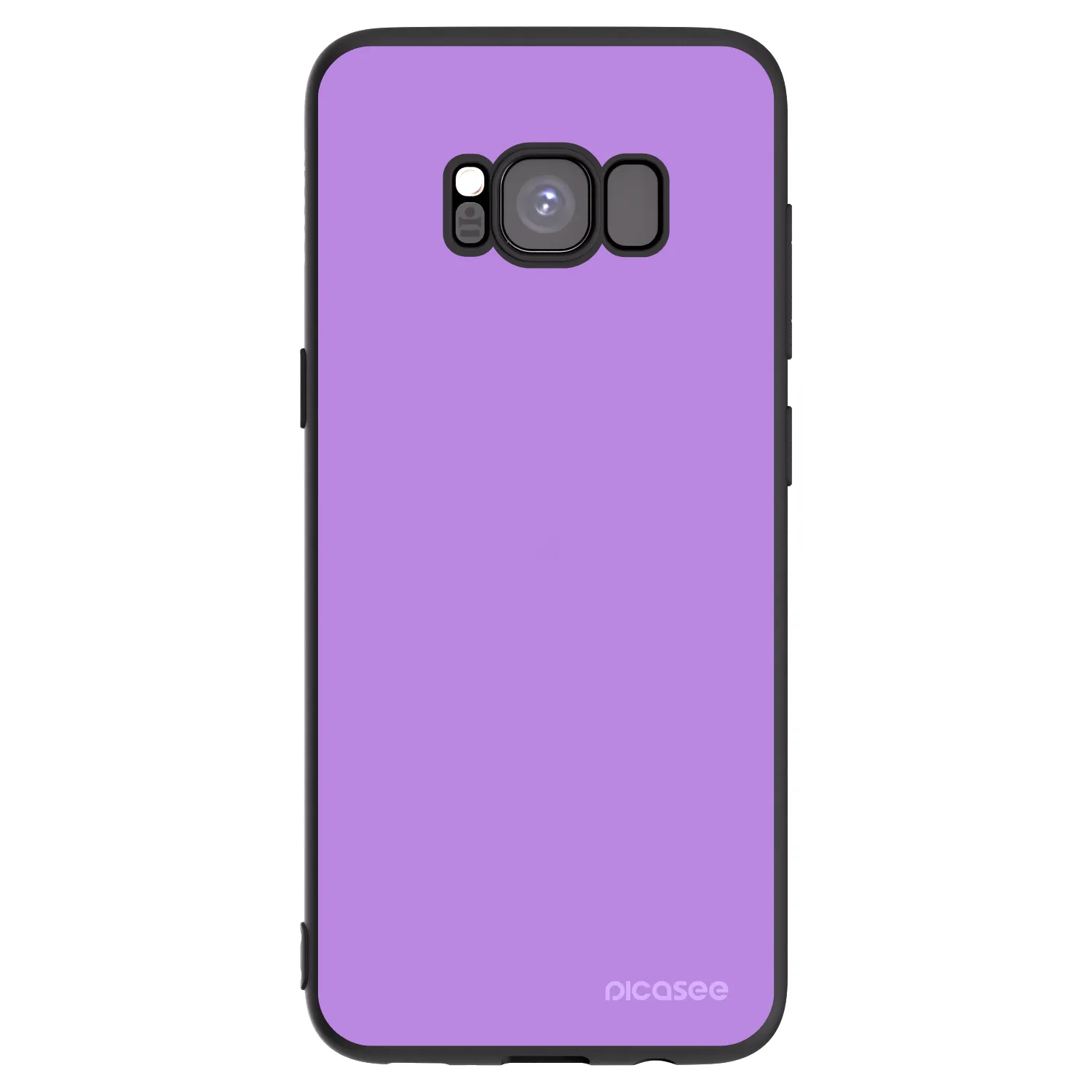Picasee silikonowe czarne etui na Samsung Galaxy S8 G950F - Mystic Melody