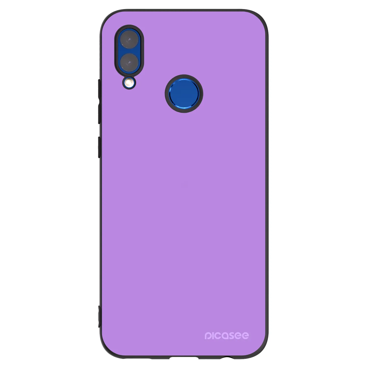 Picasee silikonowe czarne etui na Honor 10 Lite - Mystic Melody