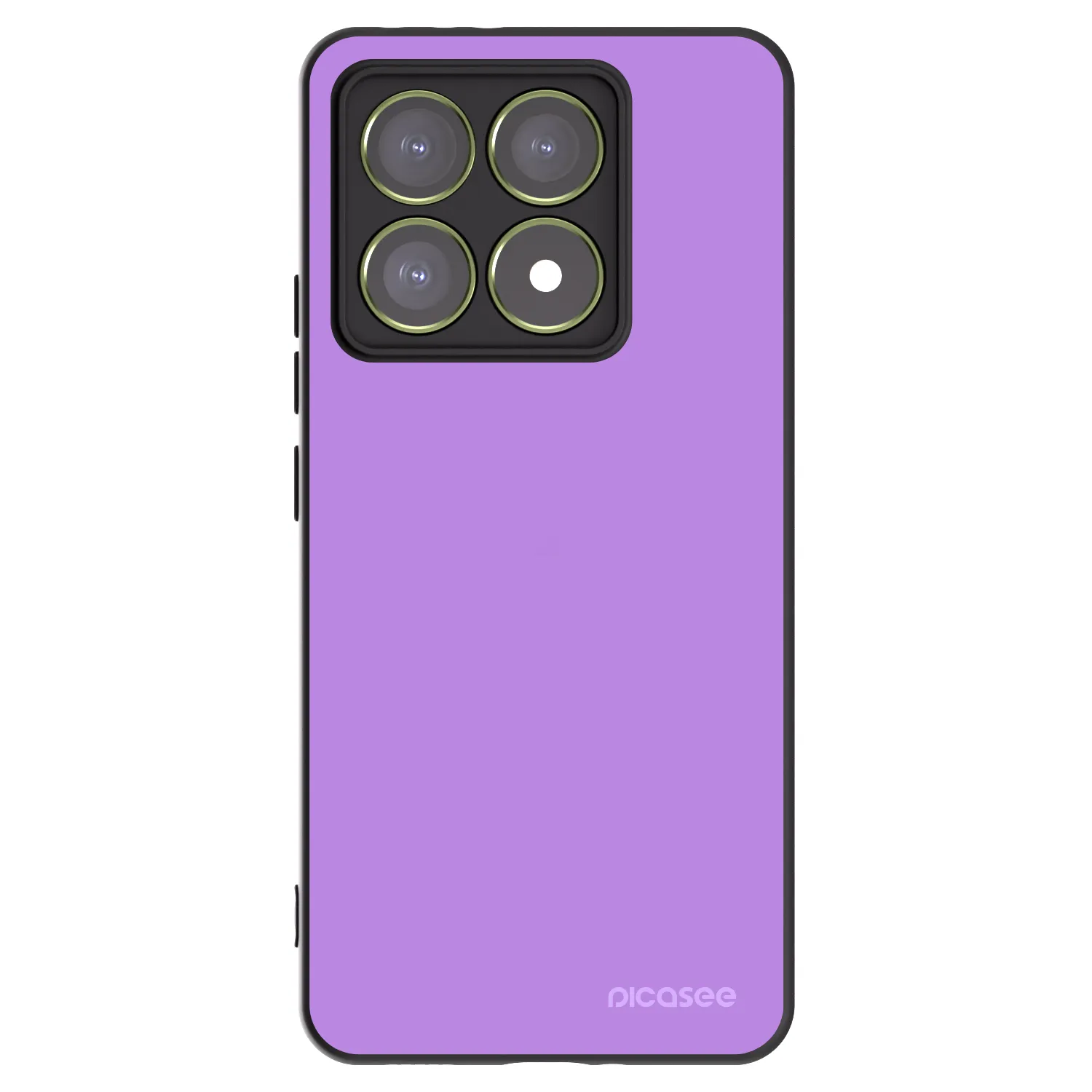 Picasee silikonowe czarne etui na Xiaomi 14T - Mystic Melody