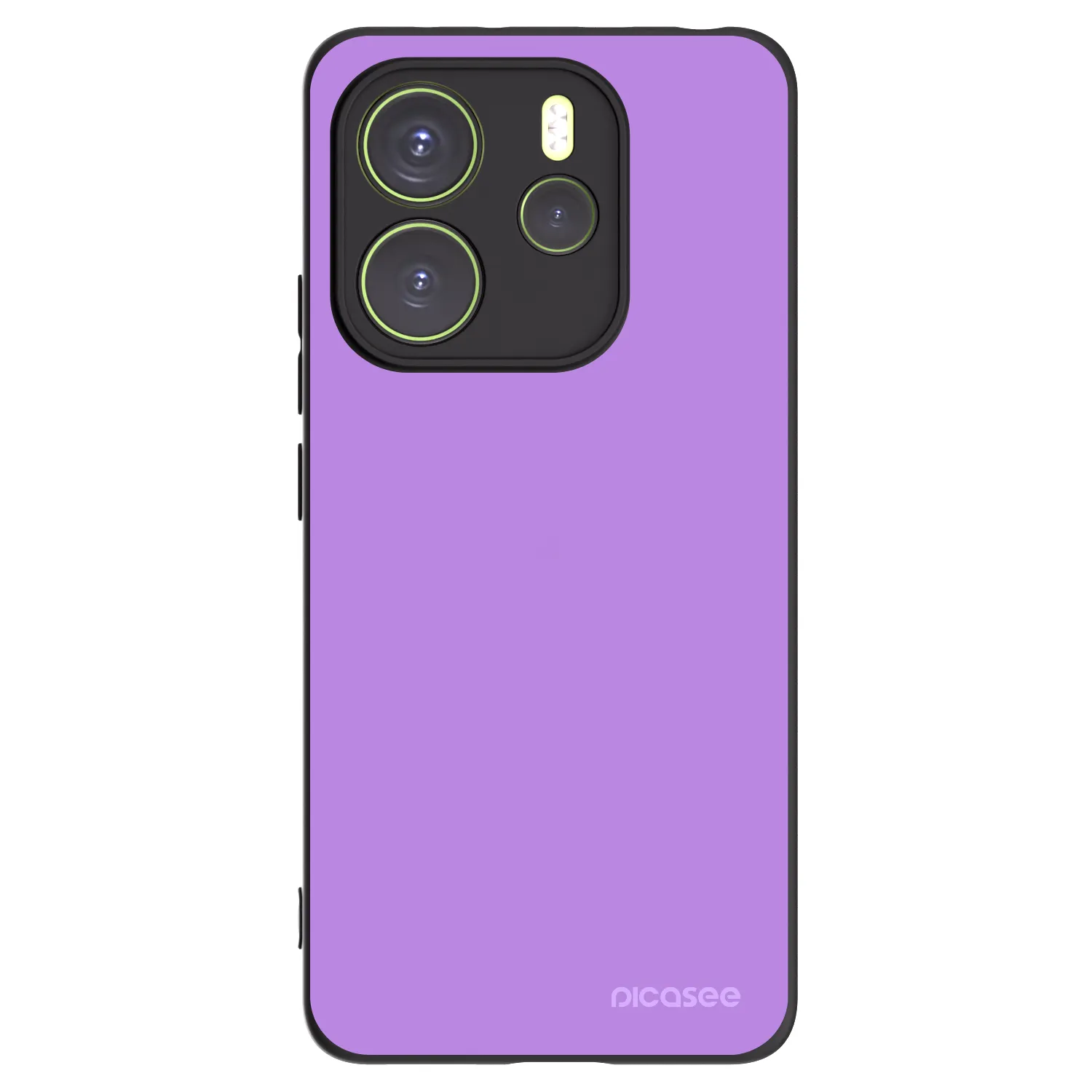 Picasee silikonowe czarne etui na Xiaomi Redmi Note 14 4G - Mystic Melody