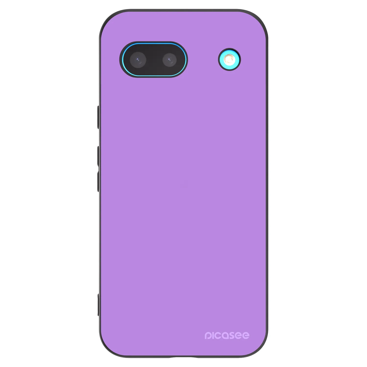 Picasee silikonowe czarne etui na Google Pixel 8 - Mystic Melody