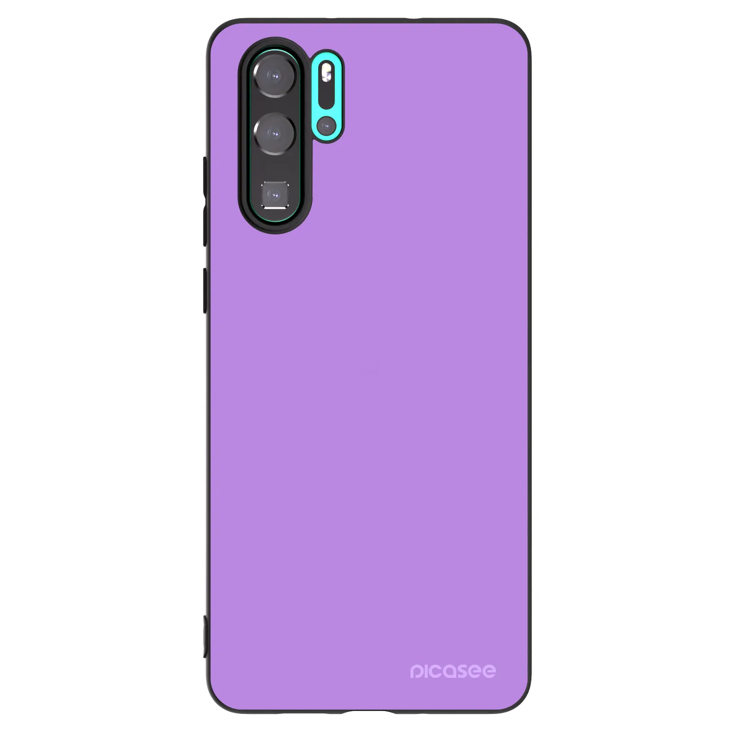 Picasee silikonowe czarne etui na Huawei P30 Pro - Mystic Melody