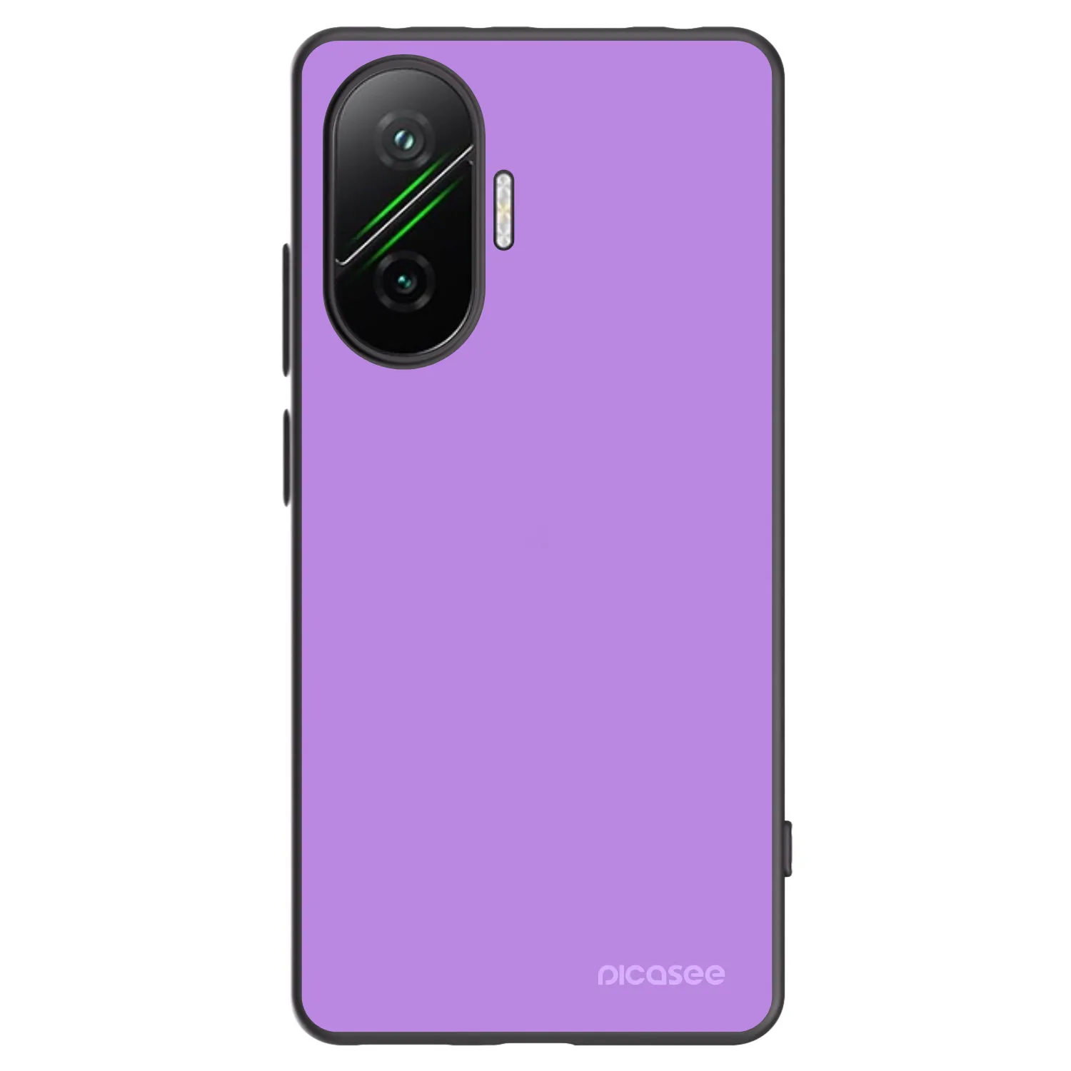 Picasee silikonowe czarne etui na Xiaomi Poco F7 5G - Mystic Melody