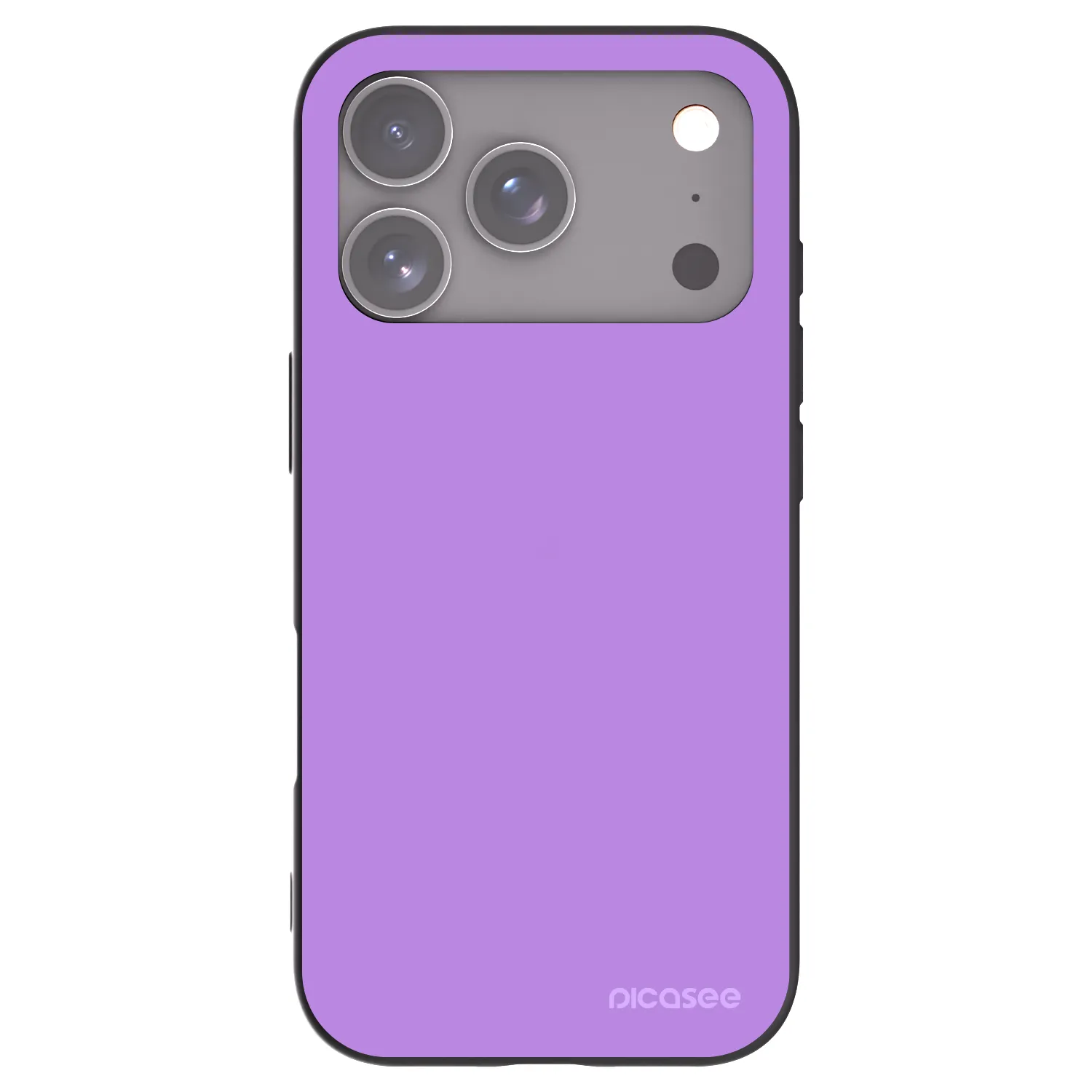 Picasee silikonowe czarne etui na Apple iPhone 17 Pro - Mystic Melody