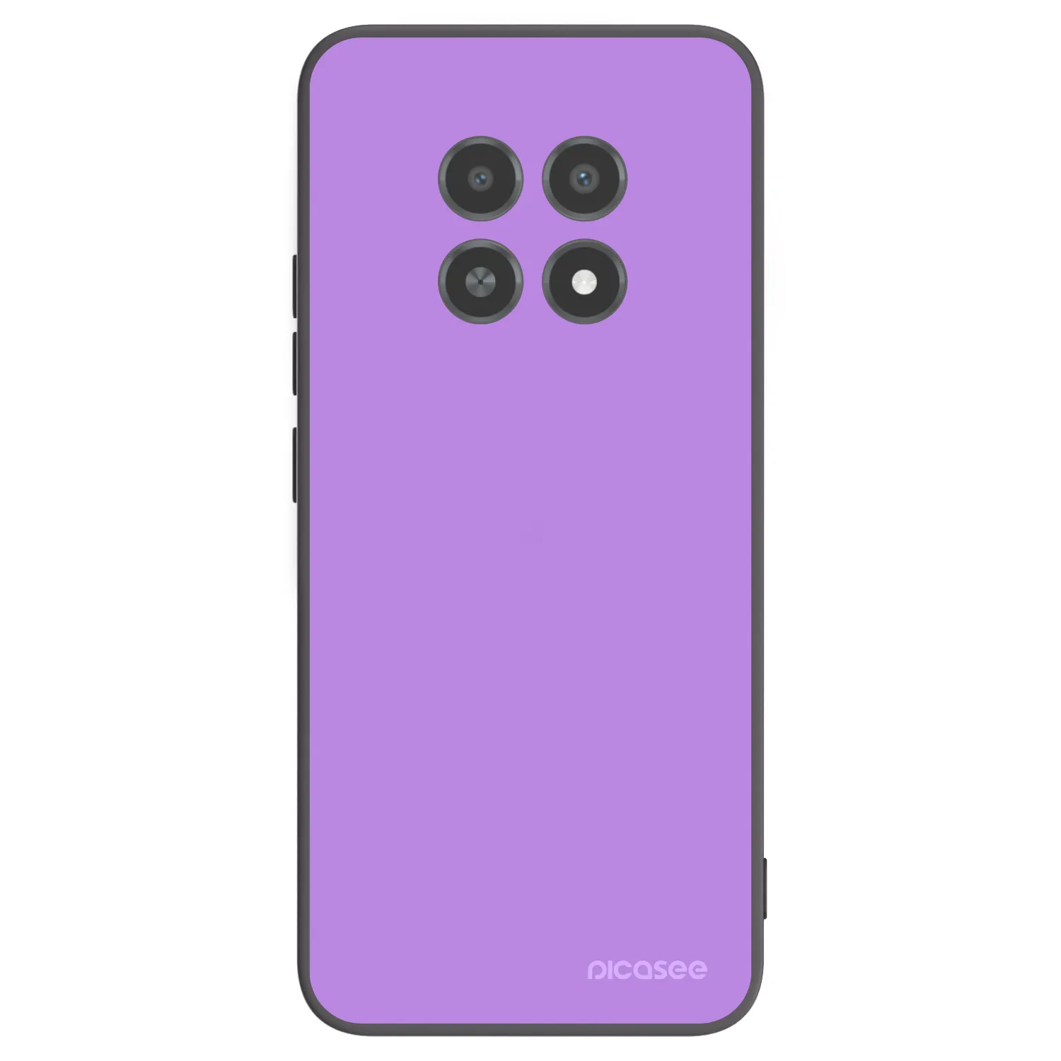 Picasee silikonowe czarne etui na Realme 12X - Mystic Melody