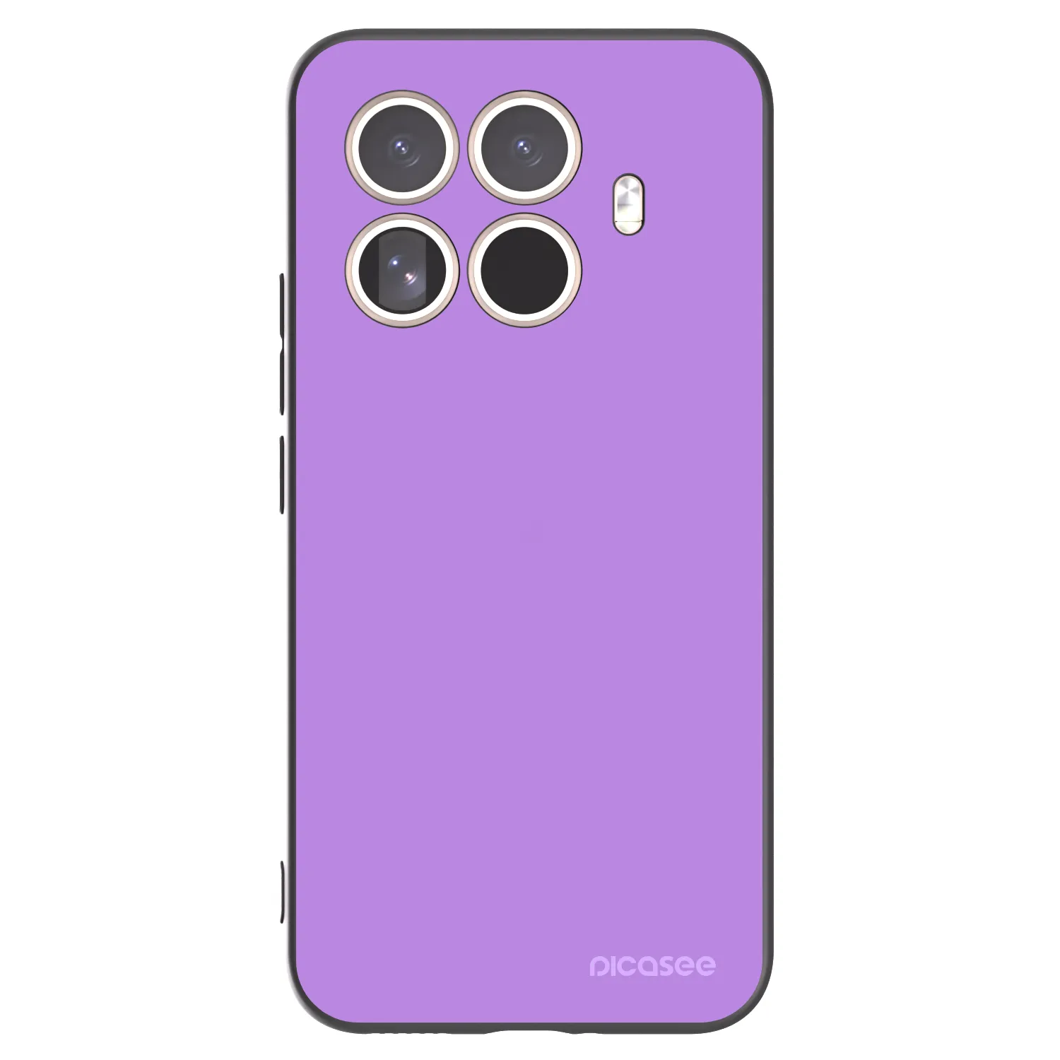 Picasee silikonowe czarne etui na Xiaomi 15T Pro - Mystic Melody