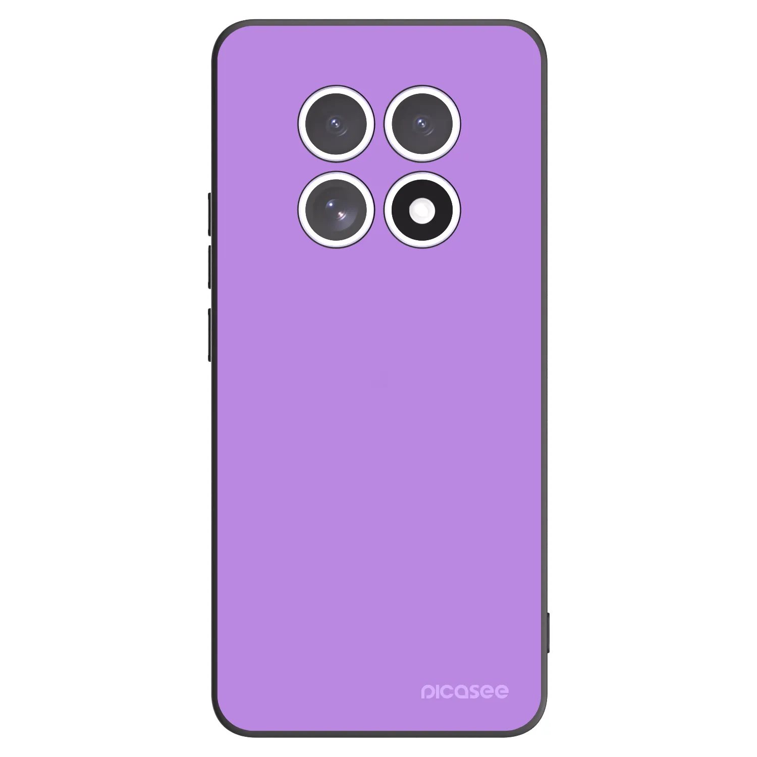 Picasee silikonowe czarne etui na Xiaomi Redmi Note 15 4G - Mystic Melody