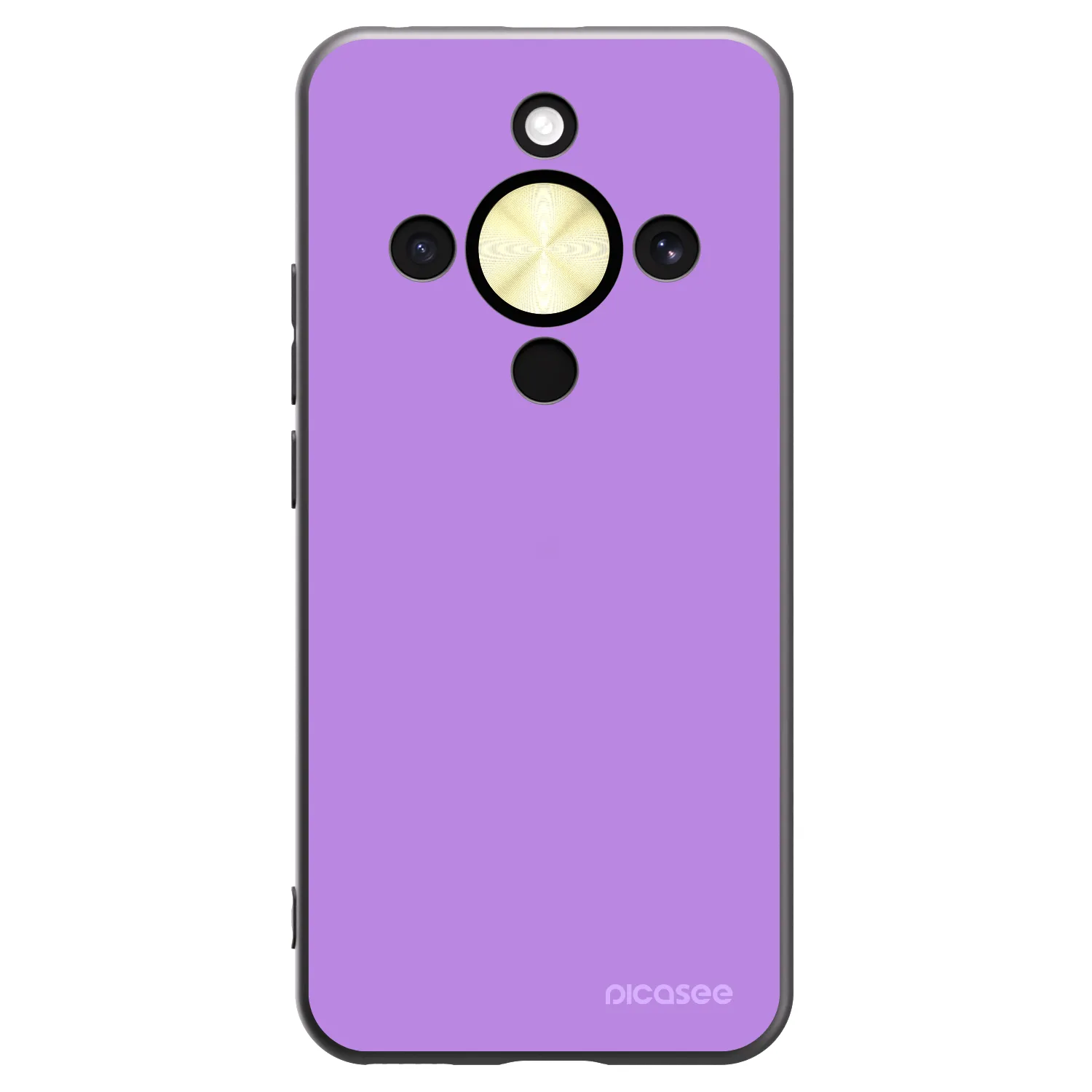 Picasee silikonowe czarne etui na Honor Magic8 Lite 5G - Mystic Melody