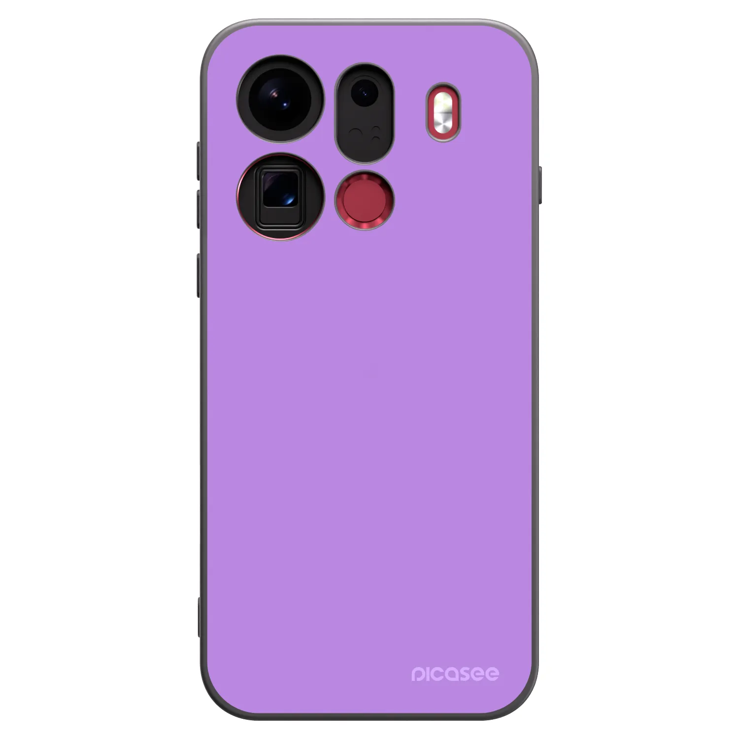 Picasee silikonowe czarne etui na OPPO Find X9 Pro - Mystic Melody