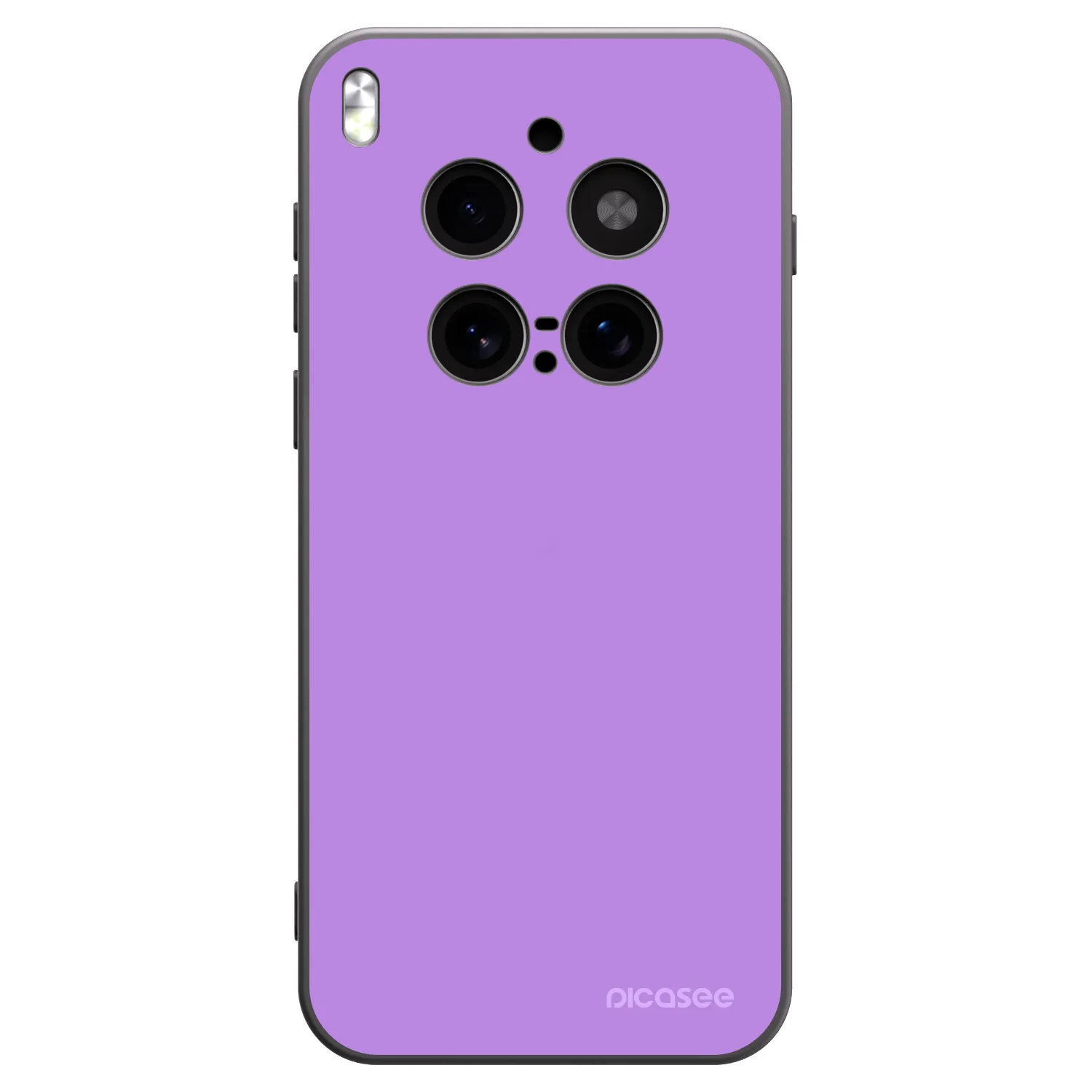 Picasee silikonowe czarne etui na Vivo X300 Pro - Mystic Melody