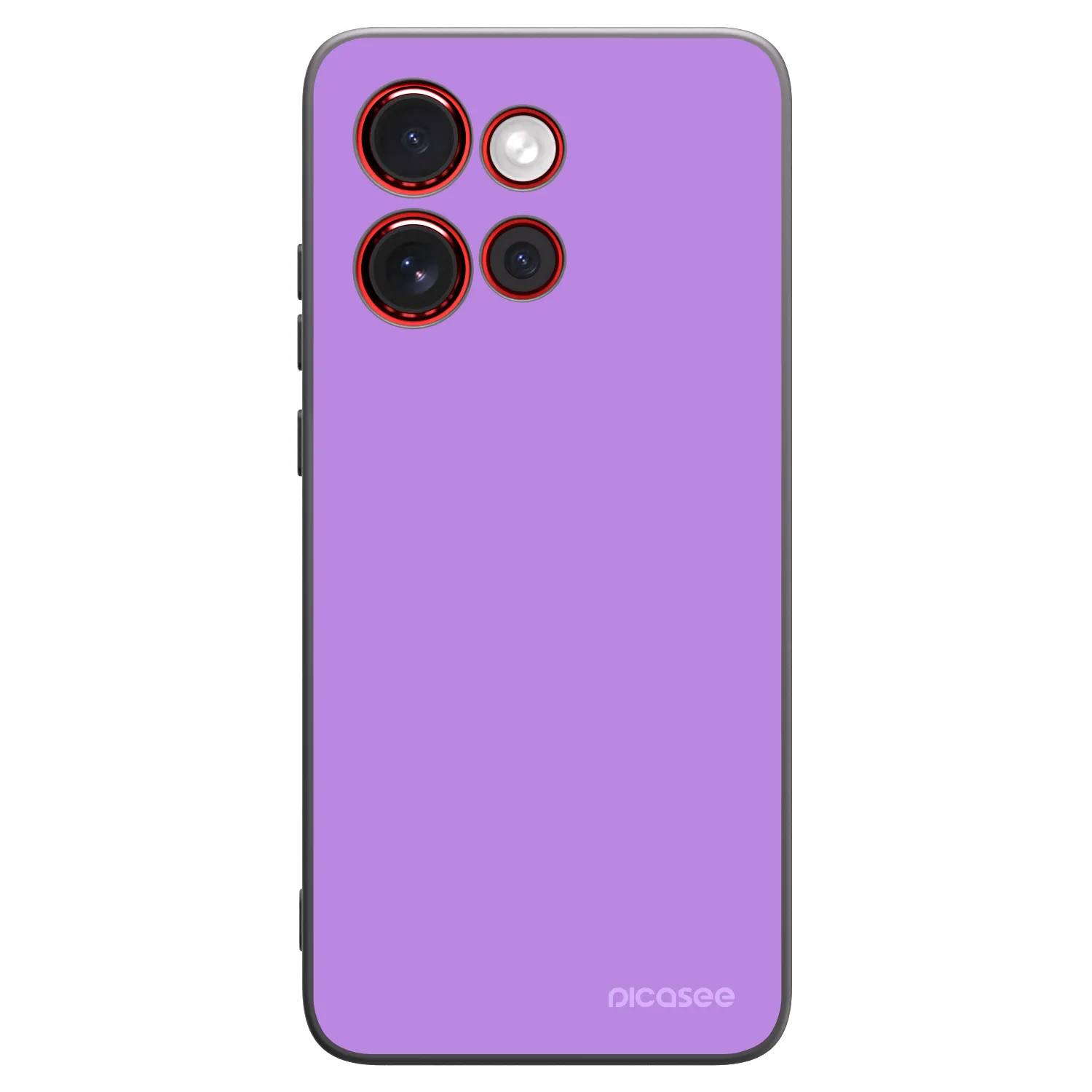 Picasee silikonowe czarne etui na Motorola Edge 60 Neo 5G - Mystic Melody