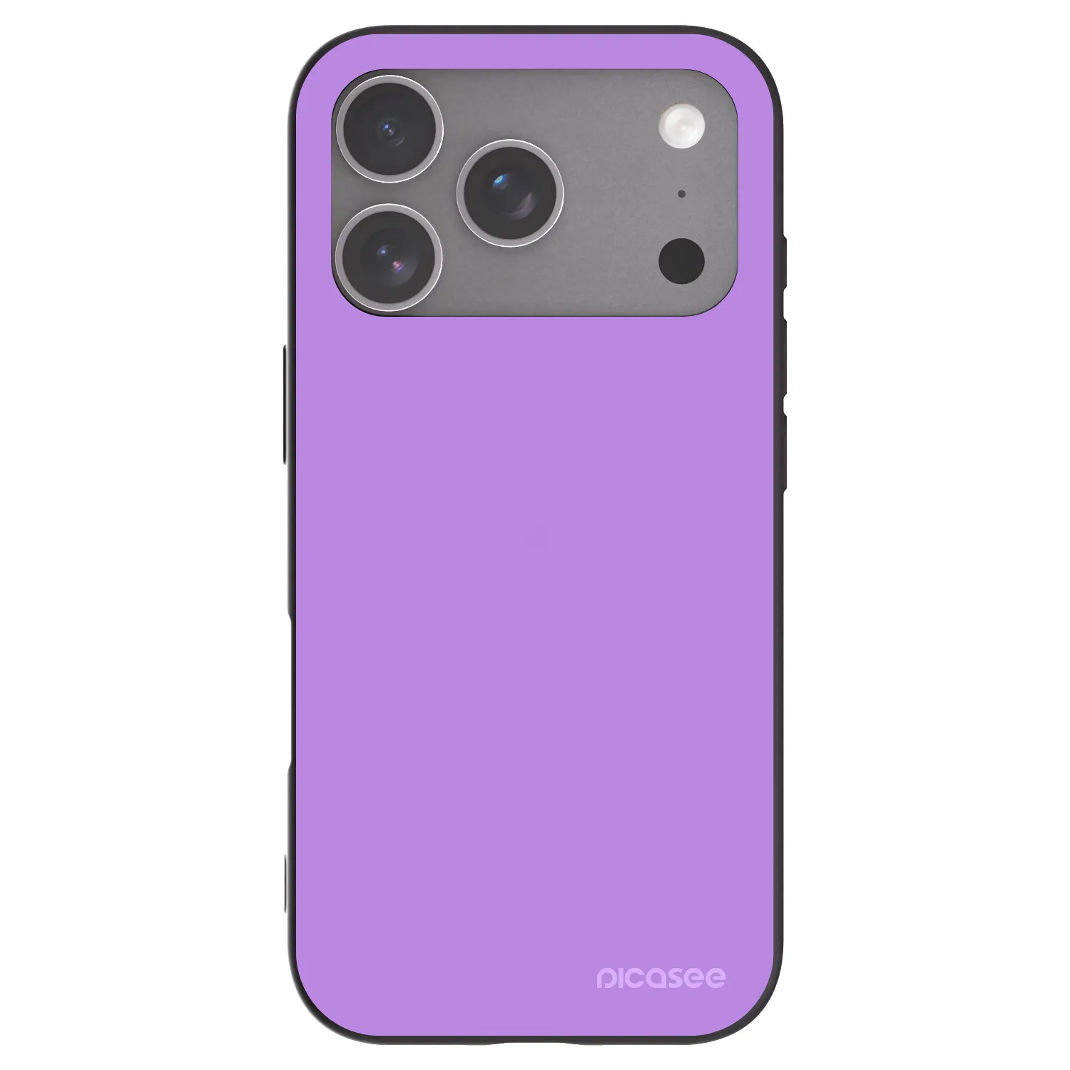 Picasee silikonowe czarne etui na Apple iPhone 18 Pro - Mystic Melody