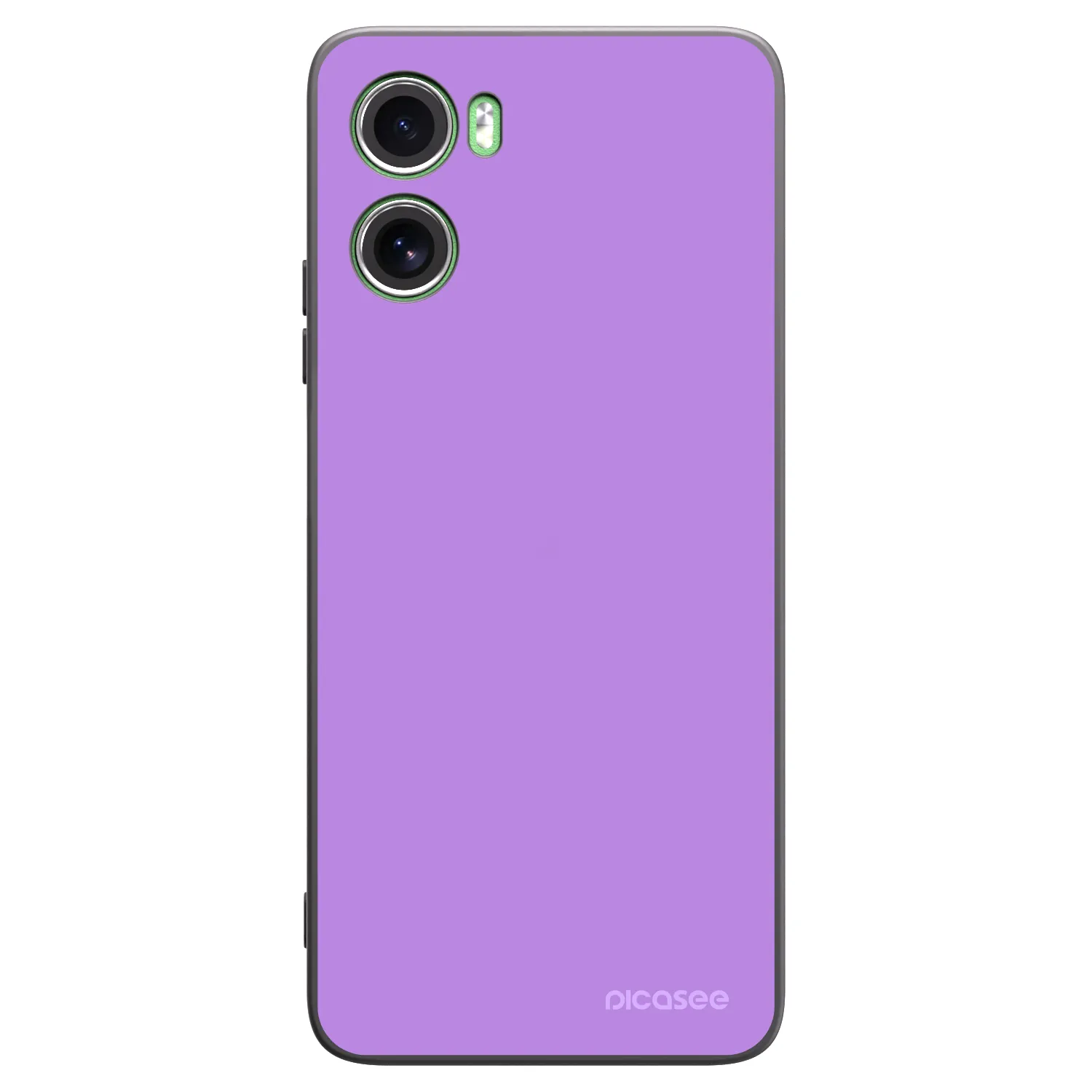 Picasee silikonowe czarne etui na Motorola Moto G06 - Mystic Melody