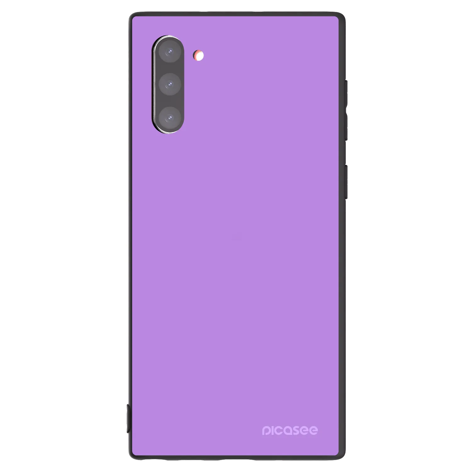 Picasee silikonowe czarne etui na Samsung Galaxy Note 10 N970F - Mystic Melody