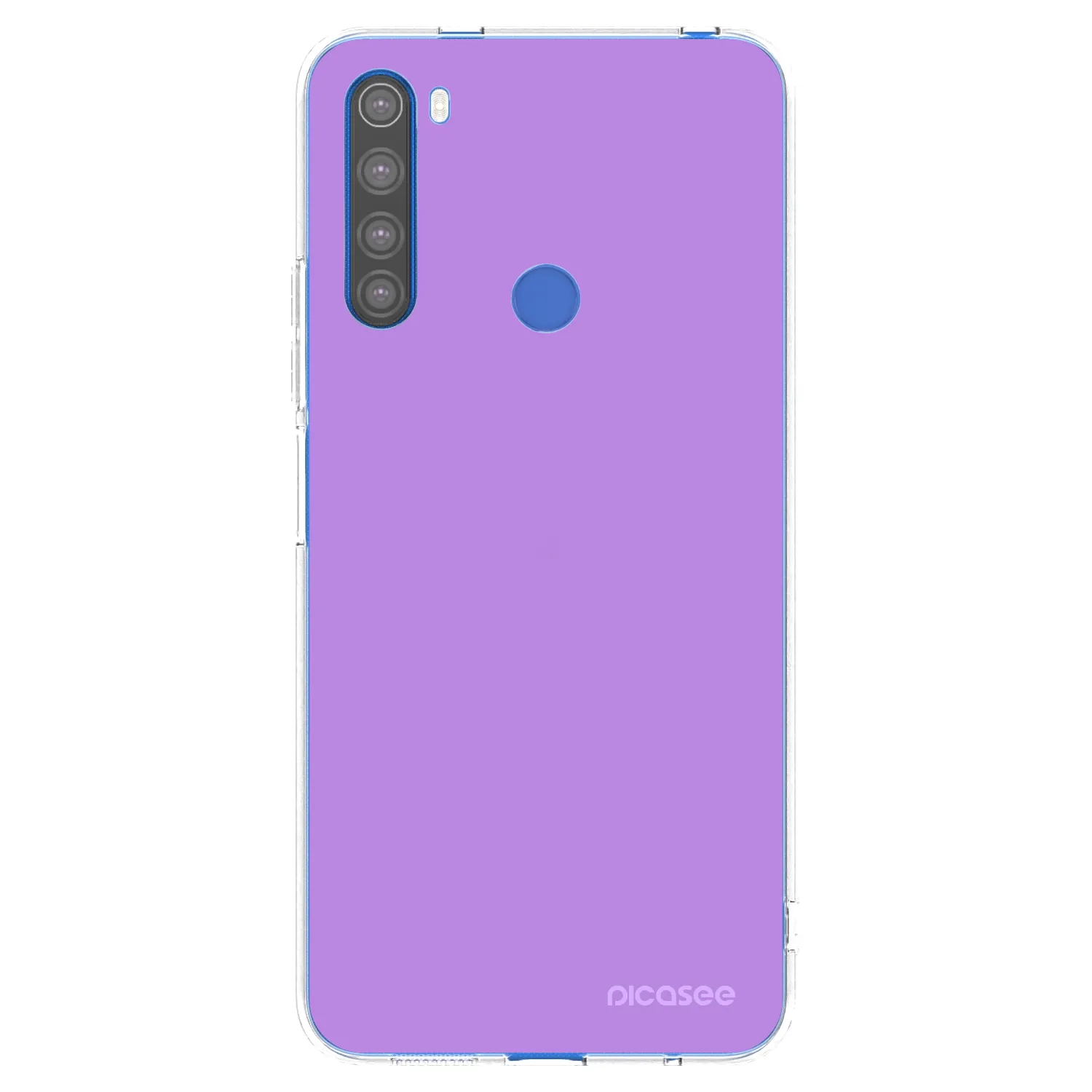 Picasee silikonowe przeźroczyste etui na Xiaomi Redmi Note 8T - Mystic Melody