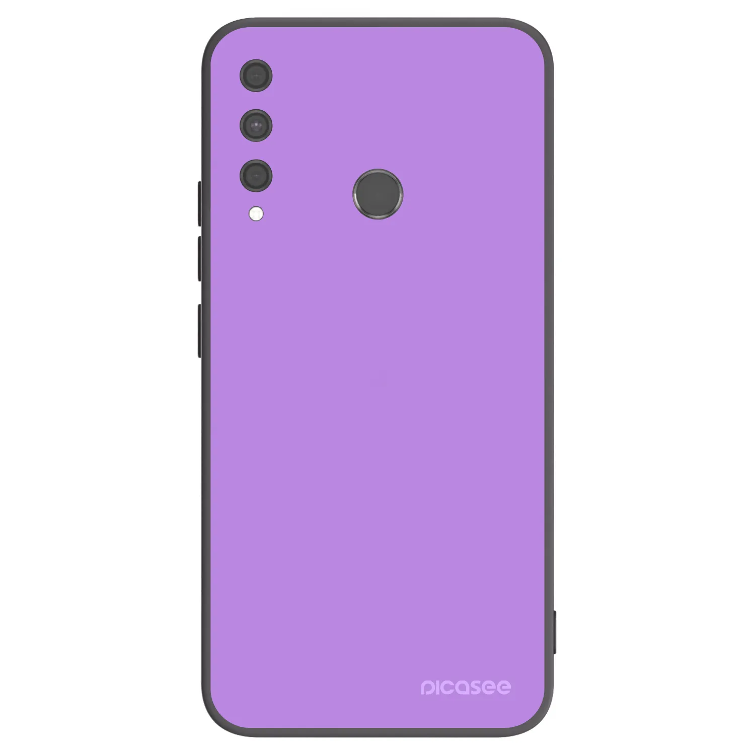 Picasee silikonowe czarne etui na Huawei P40 Lite E - Mystic Melody